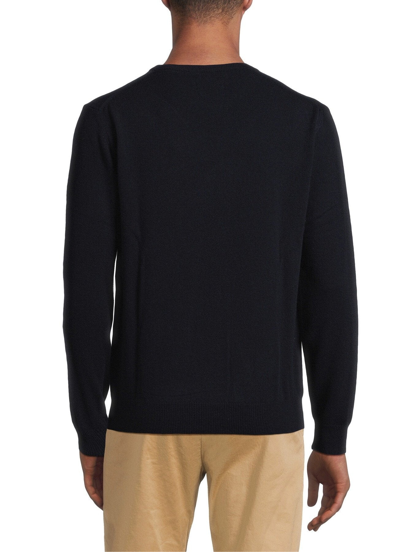 Crew Neck Superfine Lambswool Sweater