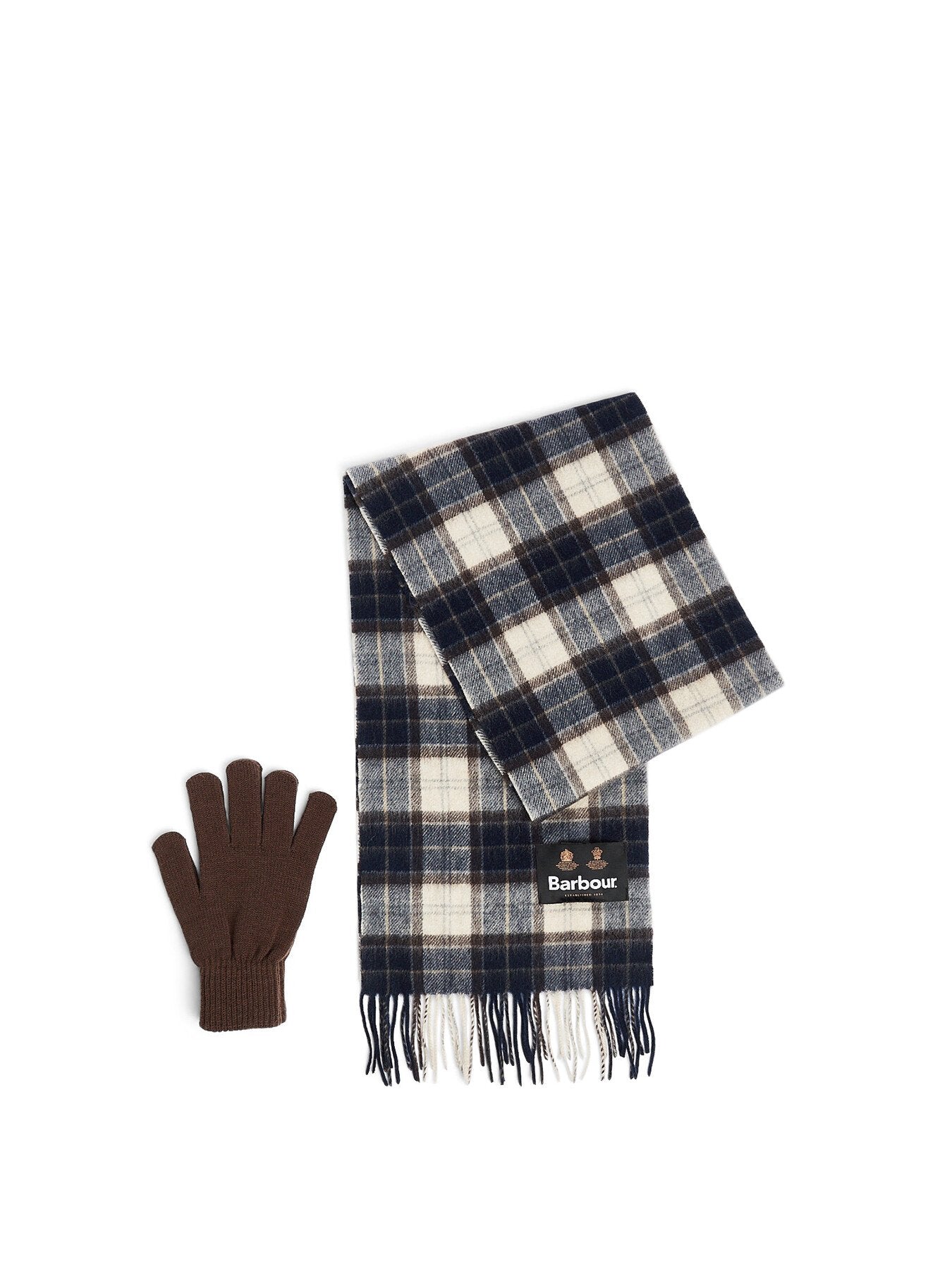 Tartan Scarf Glove Gift Set