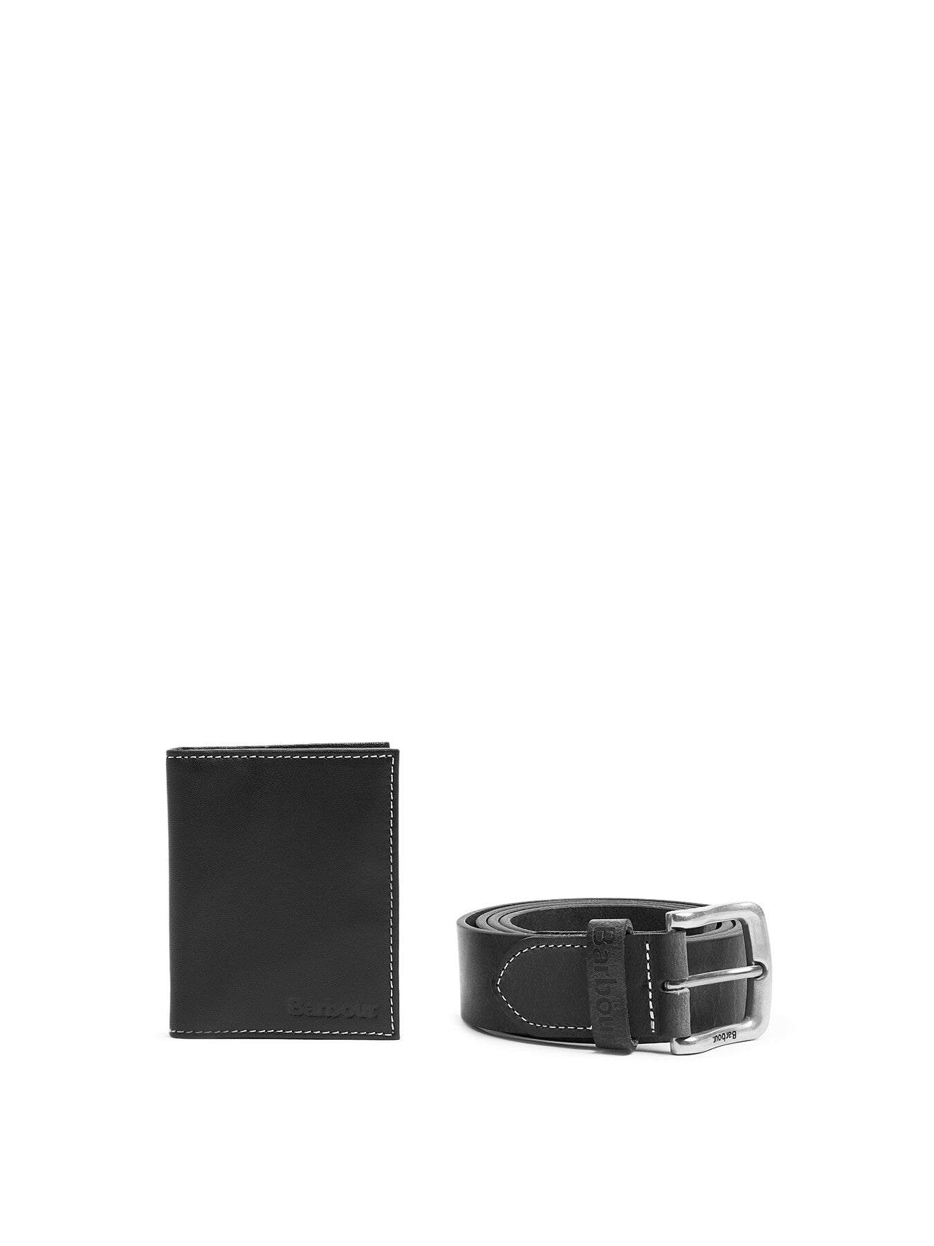 Leather Belt & Billfold Gift Set