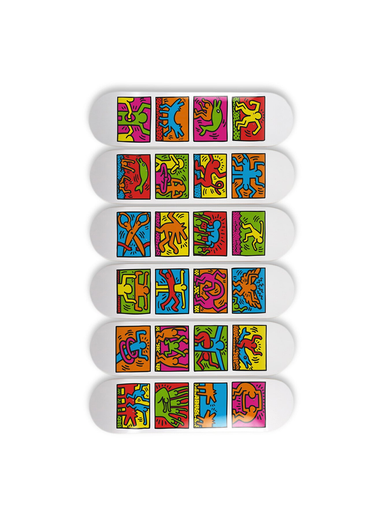 Keith Haring Retrospect Set of 6