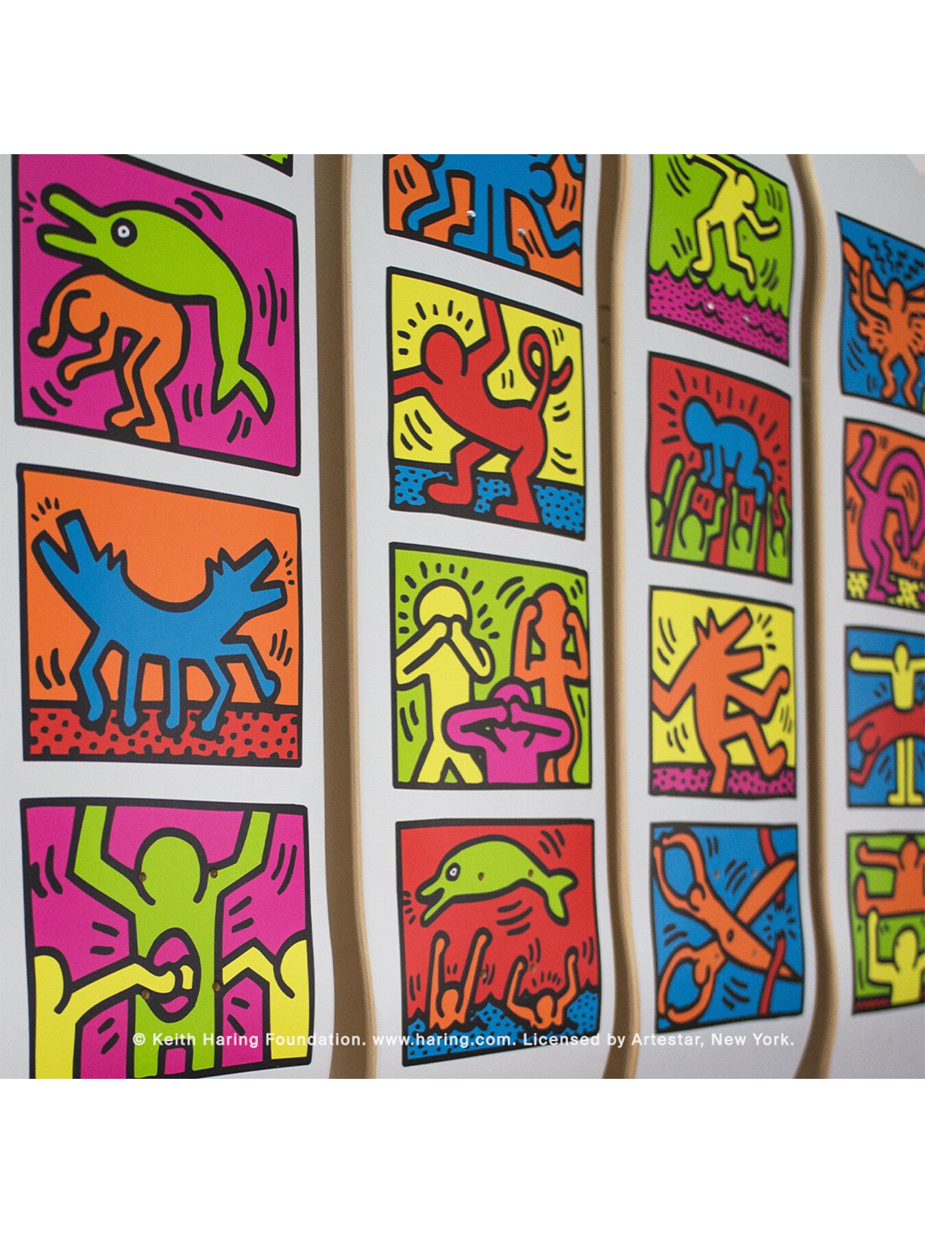 Keith Haring Retrospect Set of 6