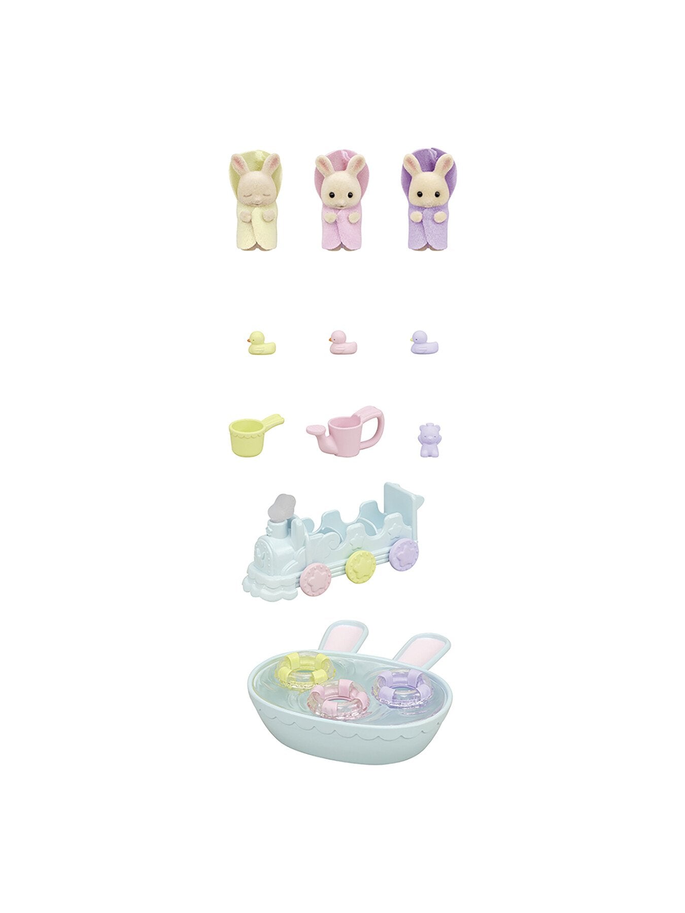 Triplets Baby Bathtime Set