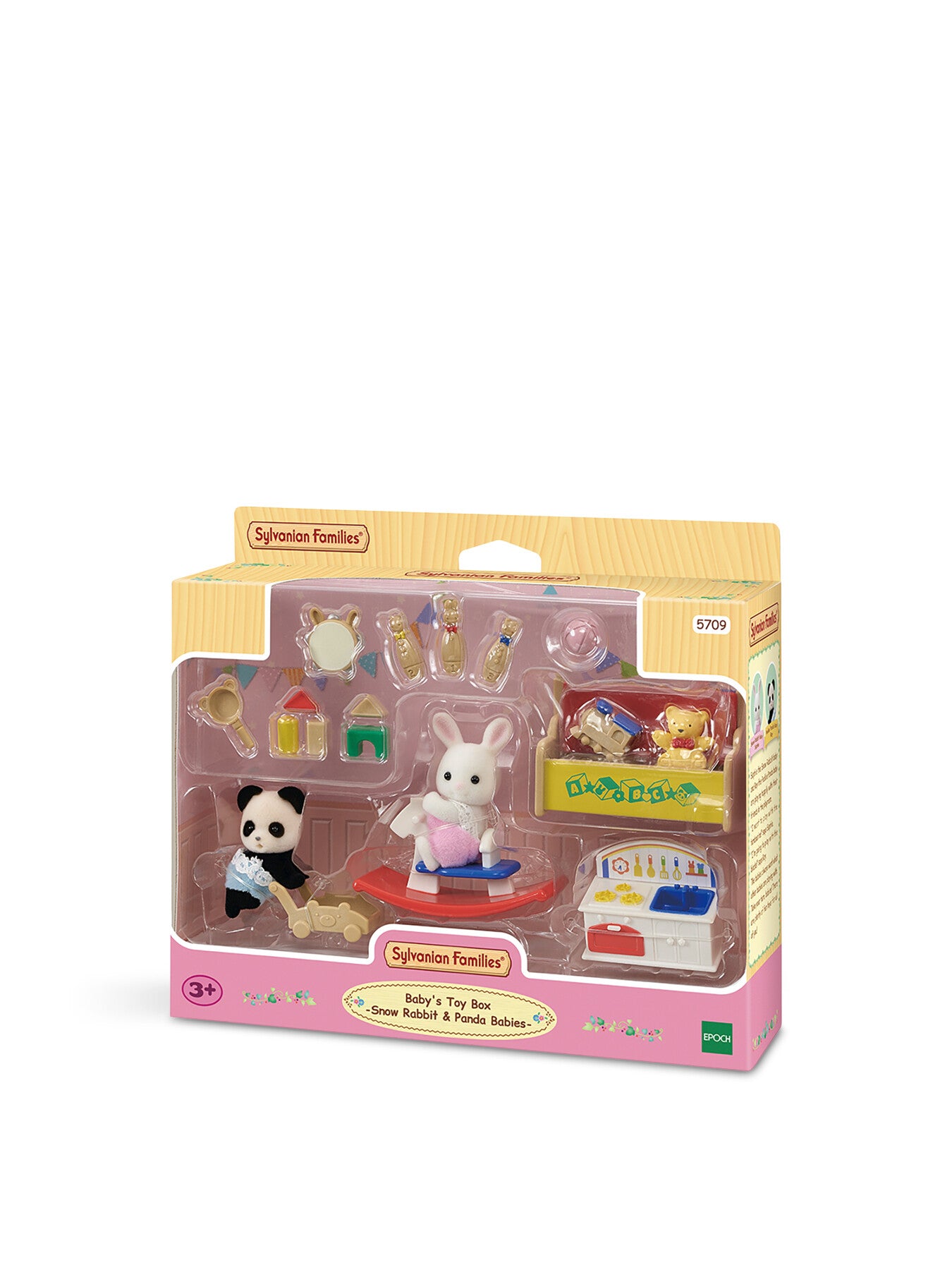 Babys Toy Box - Snow Rabbit Panda Babies