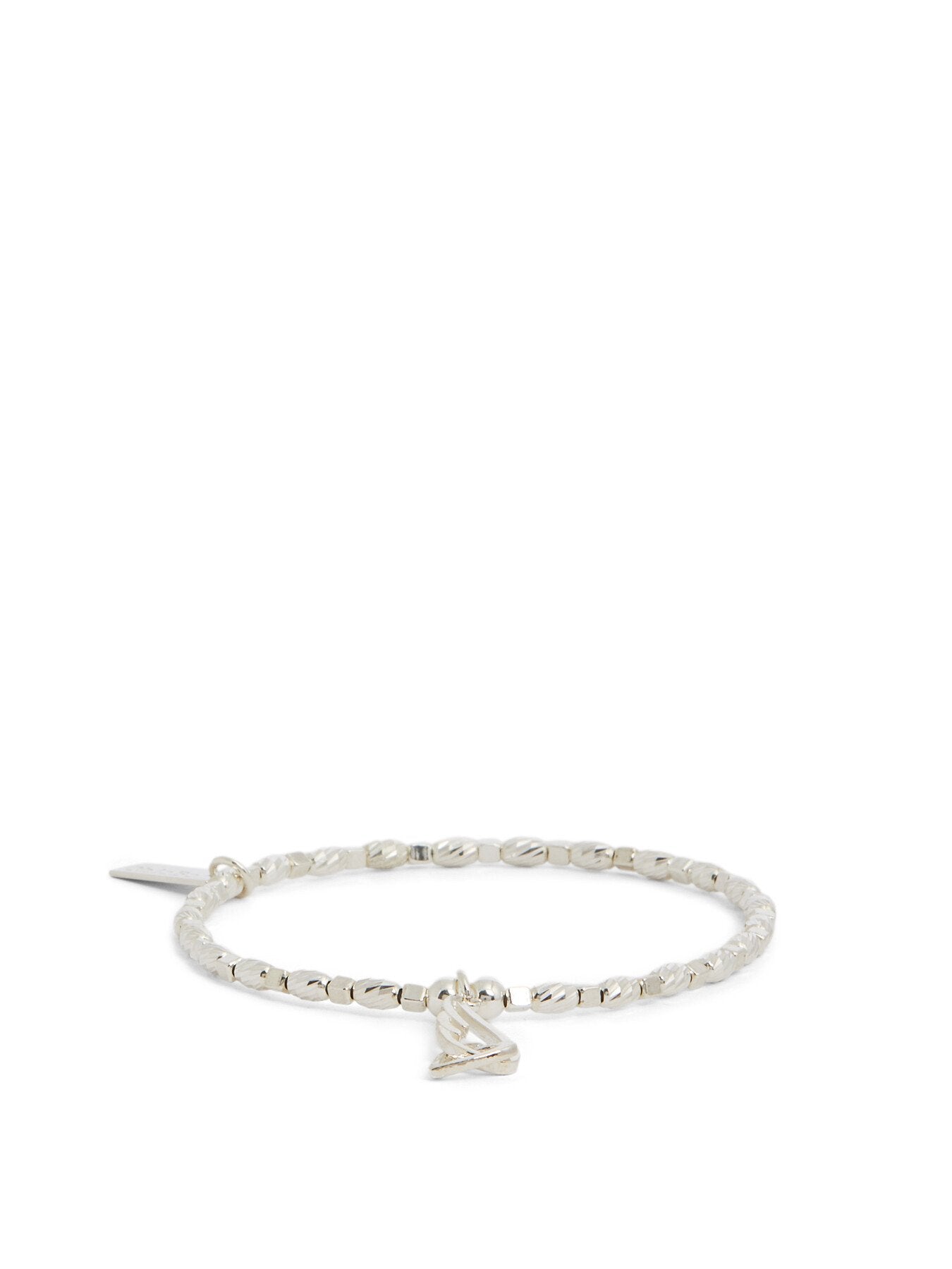 Soul Glow Interlocking Heart And Angel Wing Bracelet