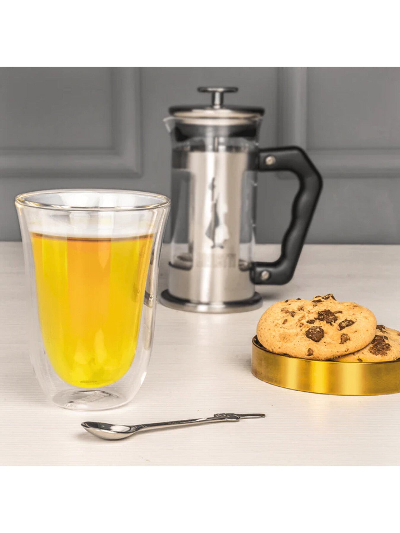 Firenze Double Walled Latte Glass Set of 2