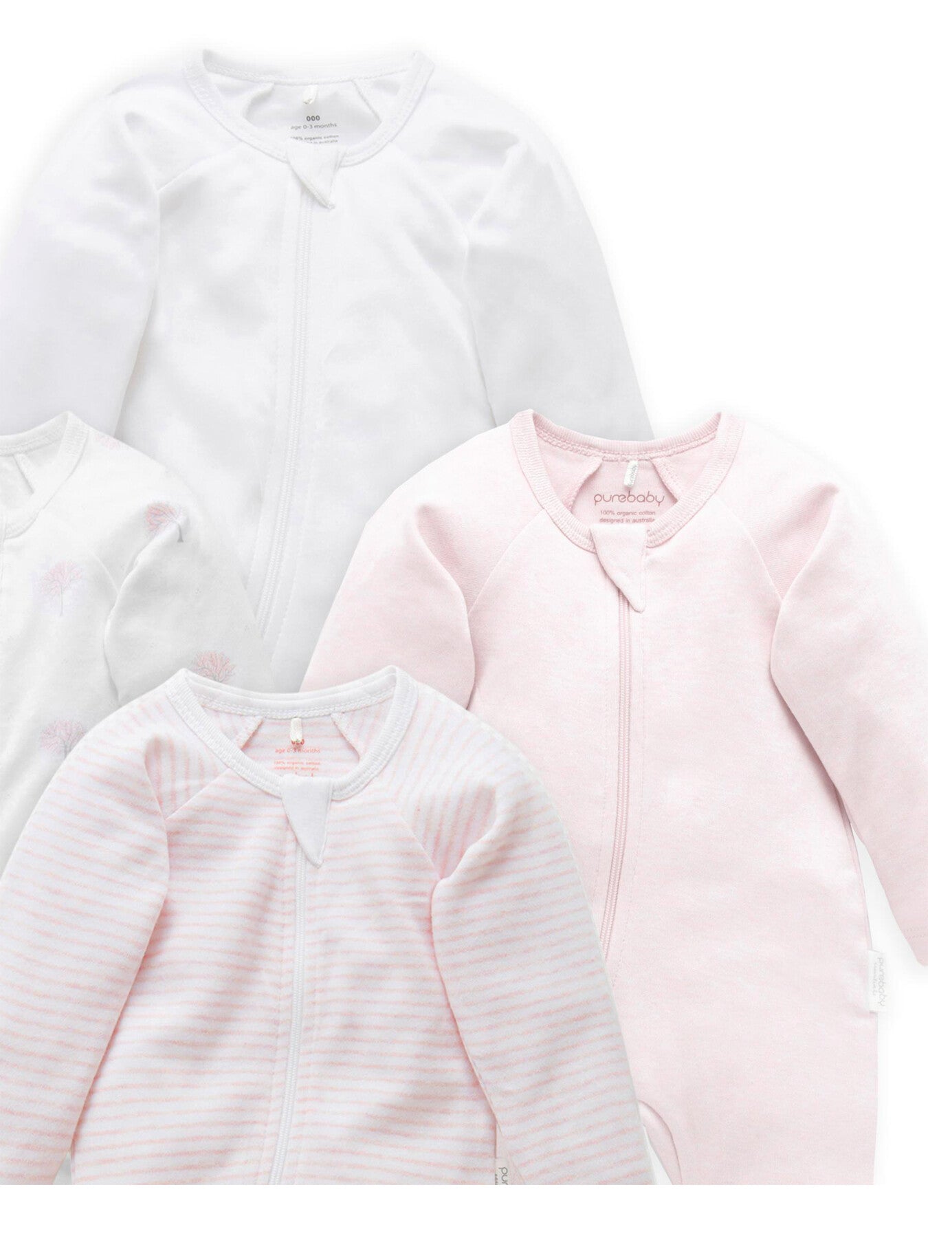 4 Pack Zip Growsuit