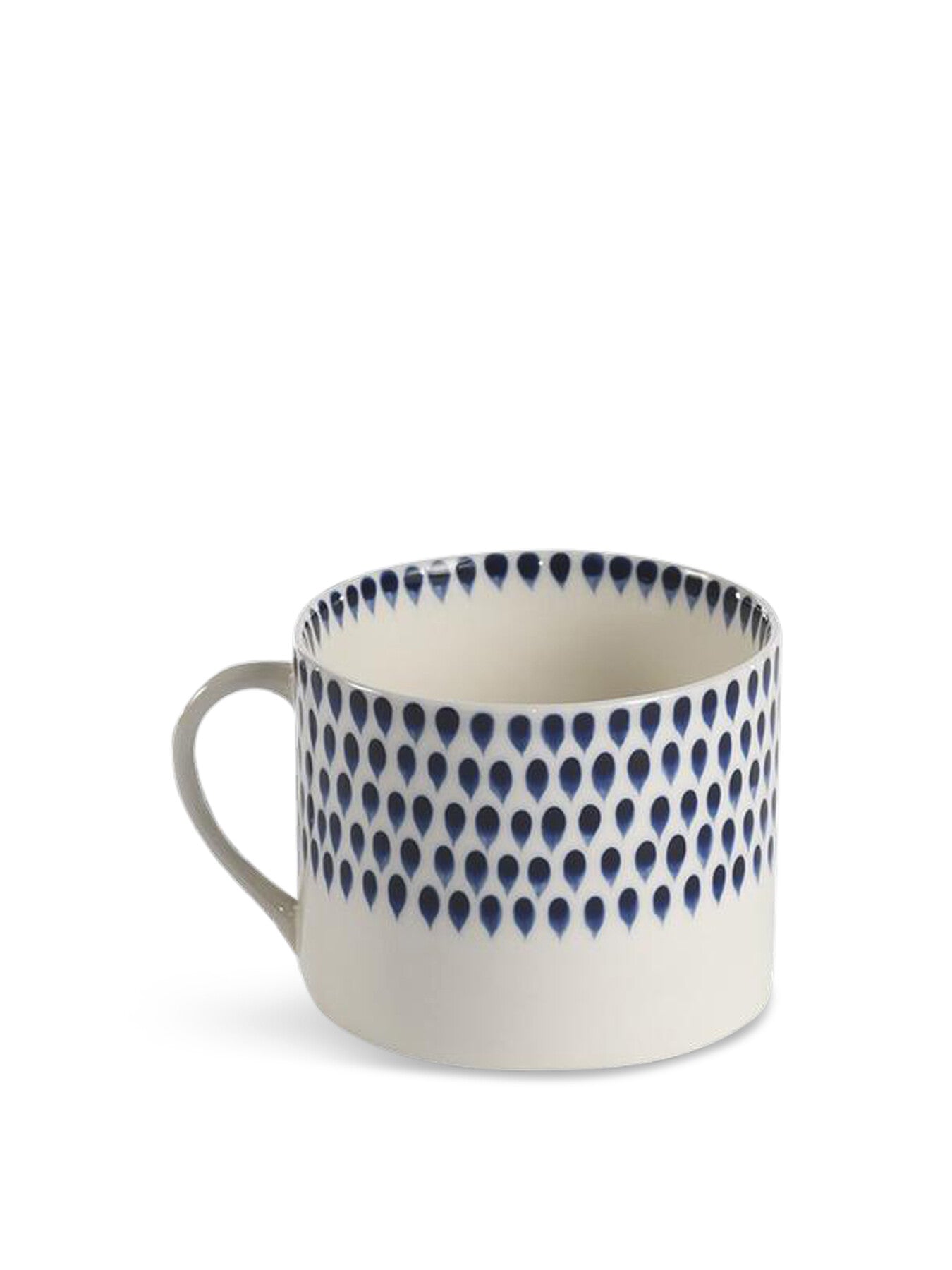 Indigo Drop Mug Large Set of 2
