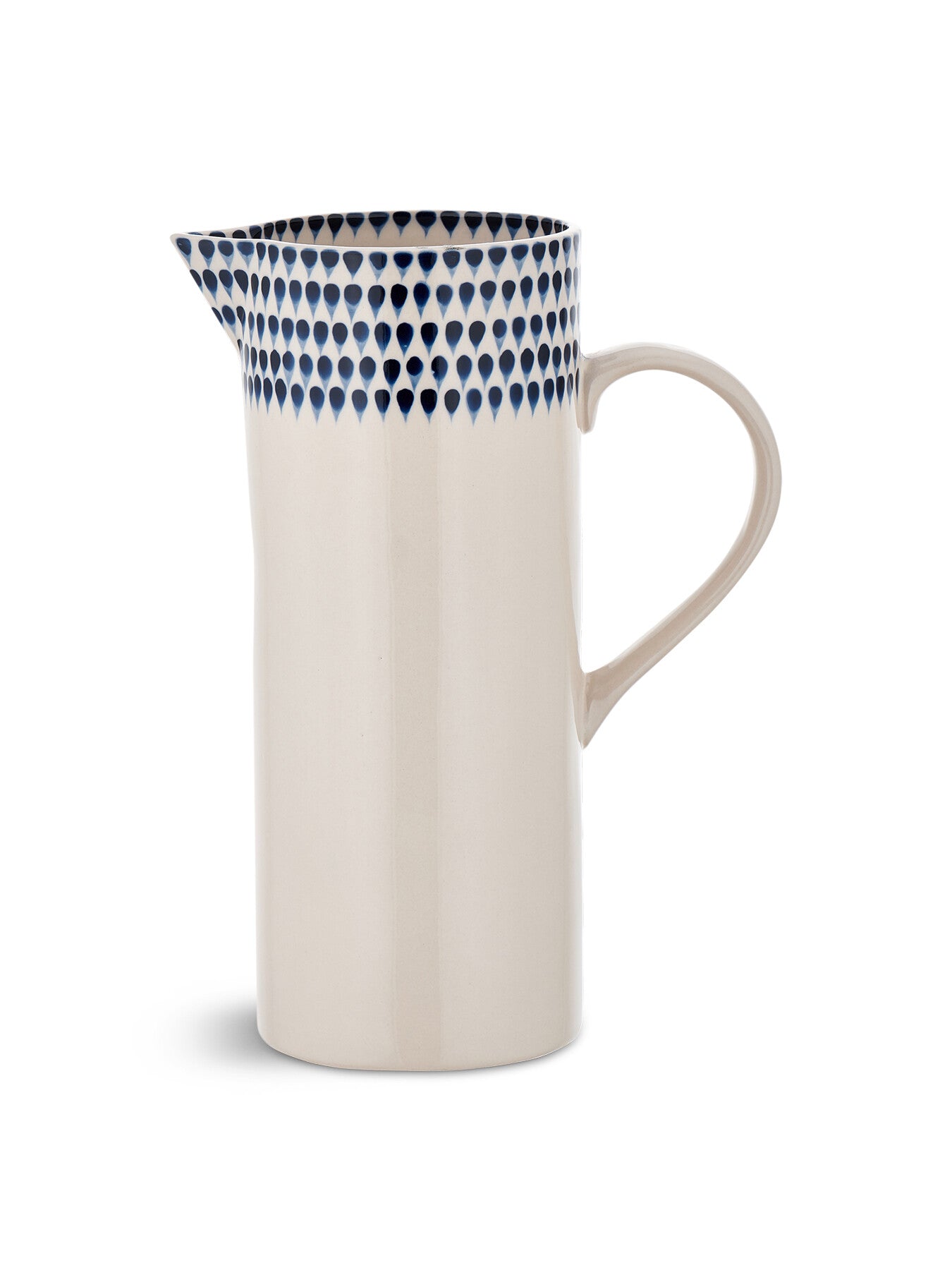 Indigo Drop Jug