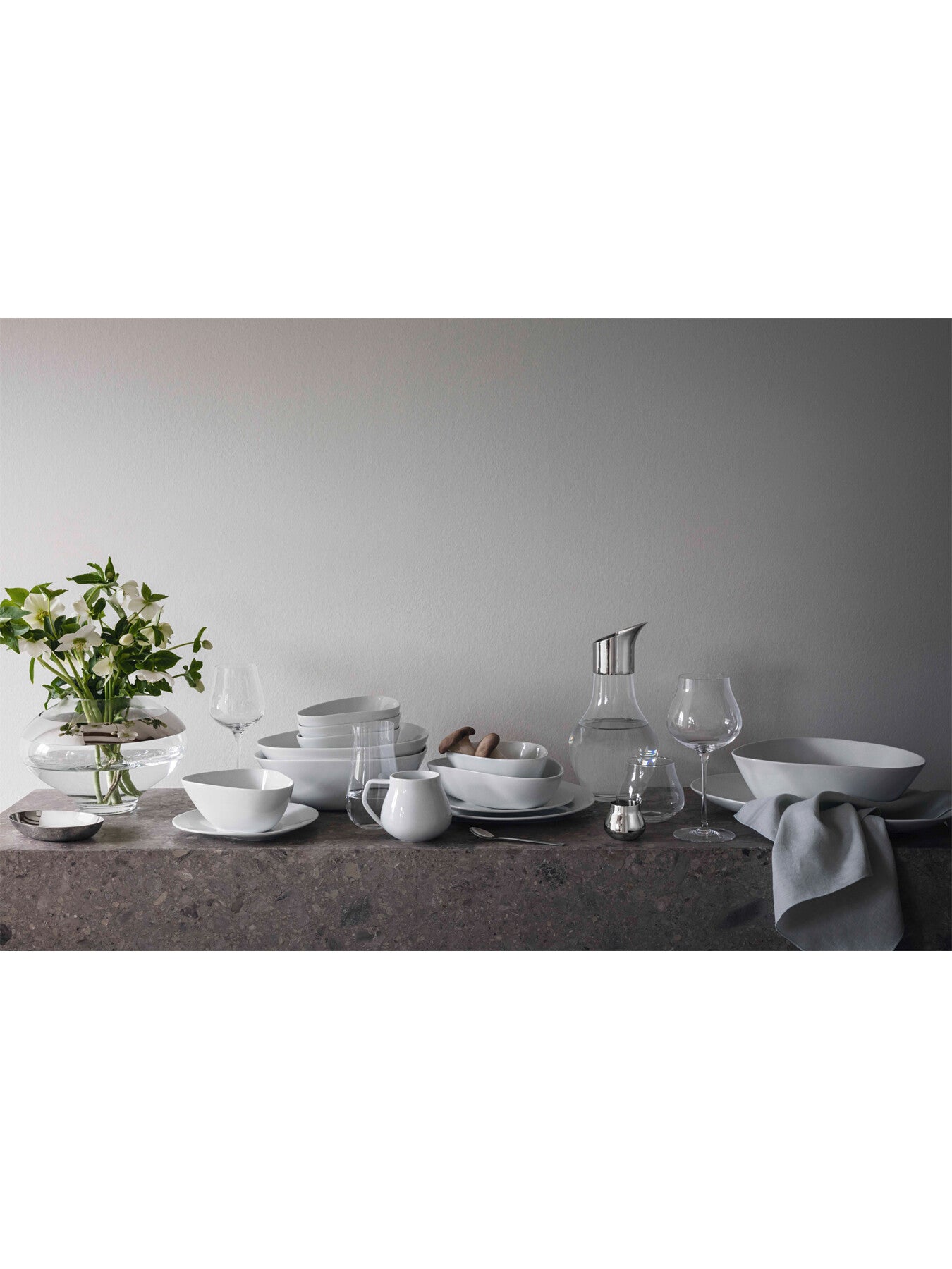 Sky White Wine Glass Set of 6