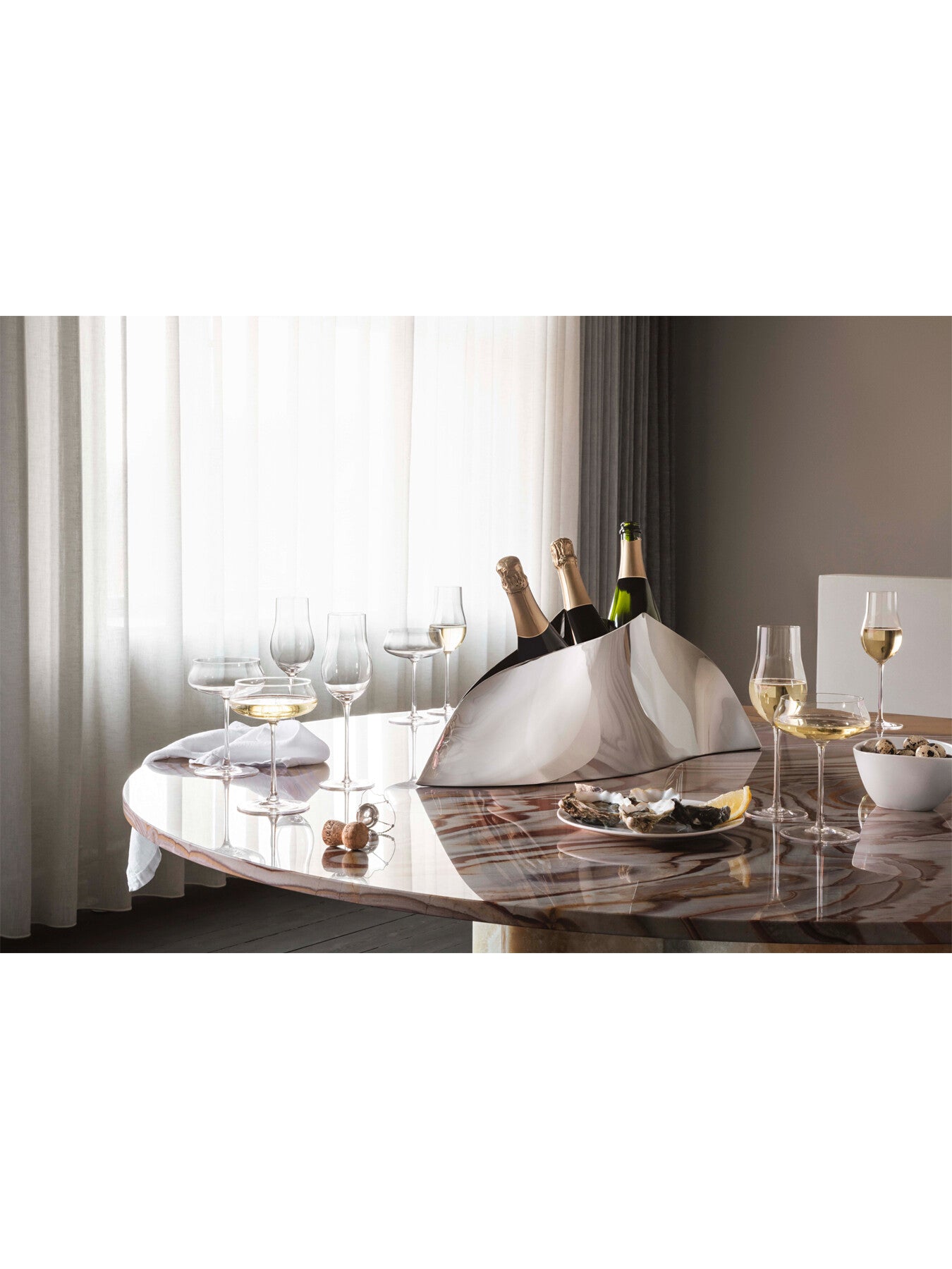 Sky Cocktail Coupe Glass Set of 2