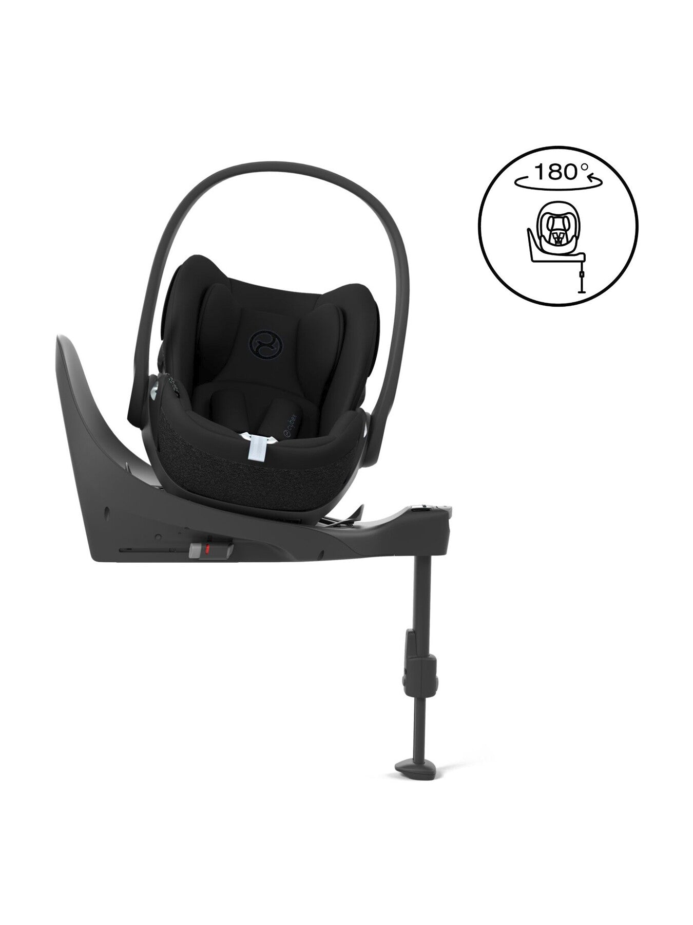 Cybex Cloud T i-Size Rotating Baby Car Seat - Sepia Black