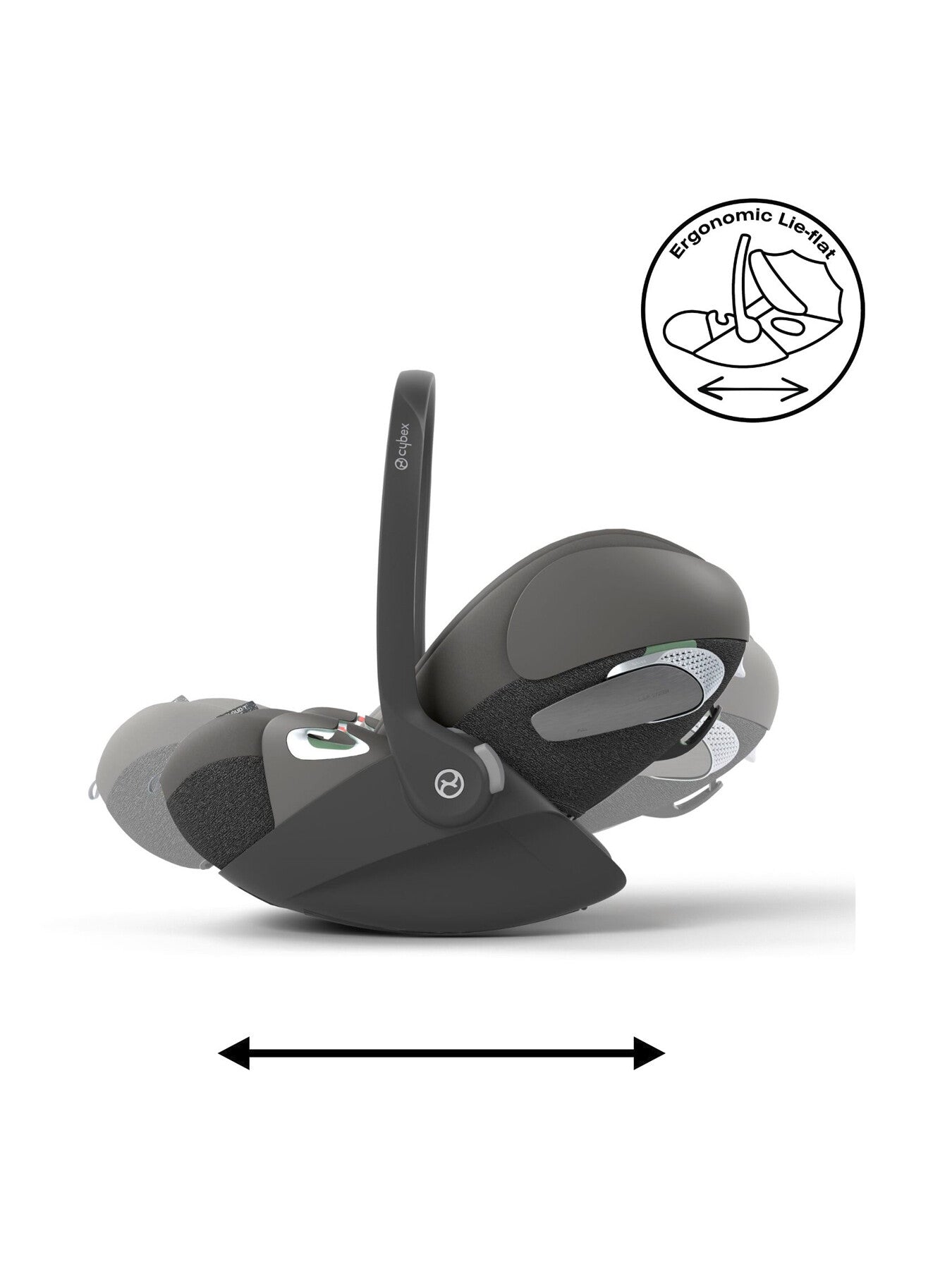 Cybex Cloud T i-Size Rotating Baby Car Seat - Mirage Grey