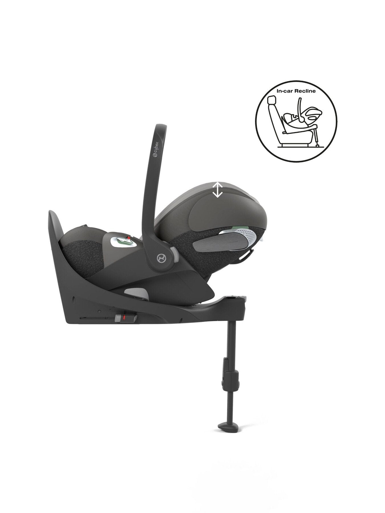 Cybex Cloud T i-Size Rotating Baby Car Seat - Mirage Grey