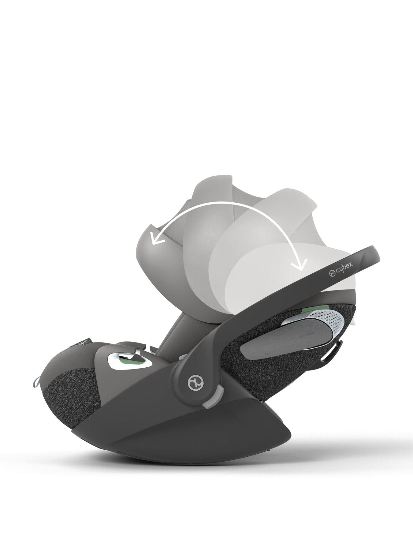 Cybex Cloud T i-Size Rotating Baby Car Seat - Mirage Grey