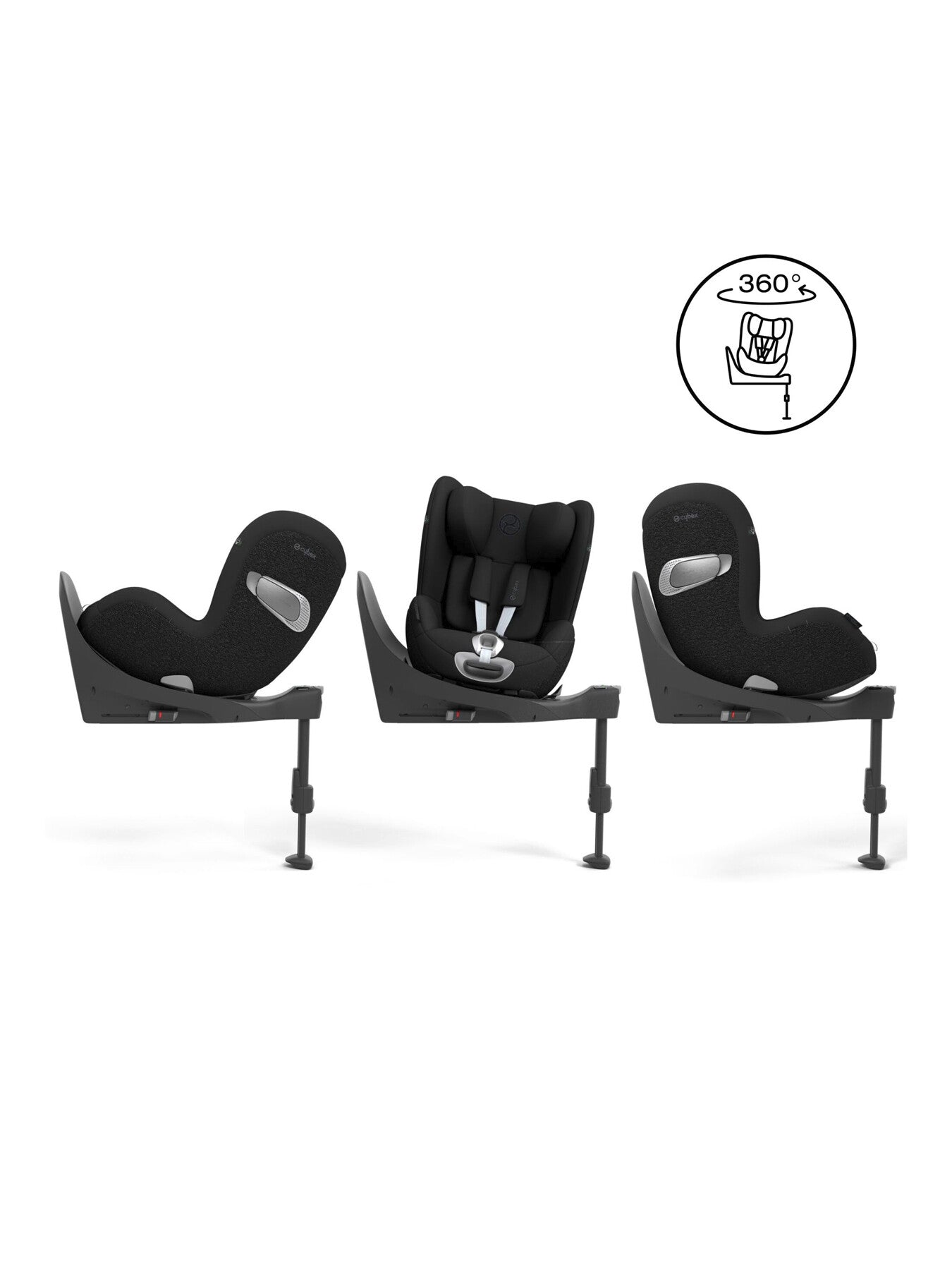 Cybex Sirona T i-Size Rotating Car Seat - Sepia Black