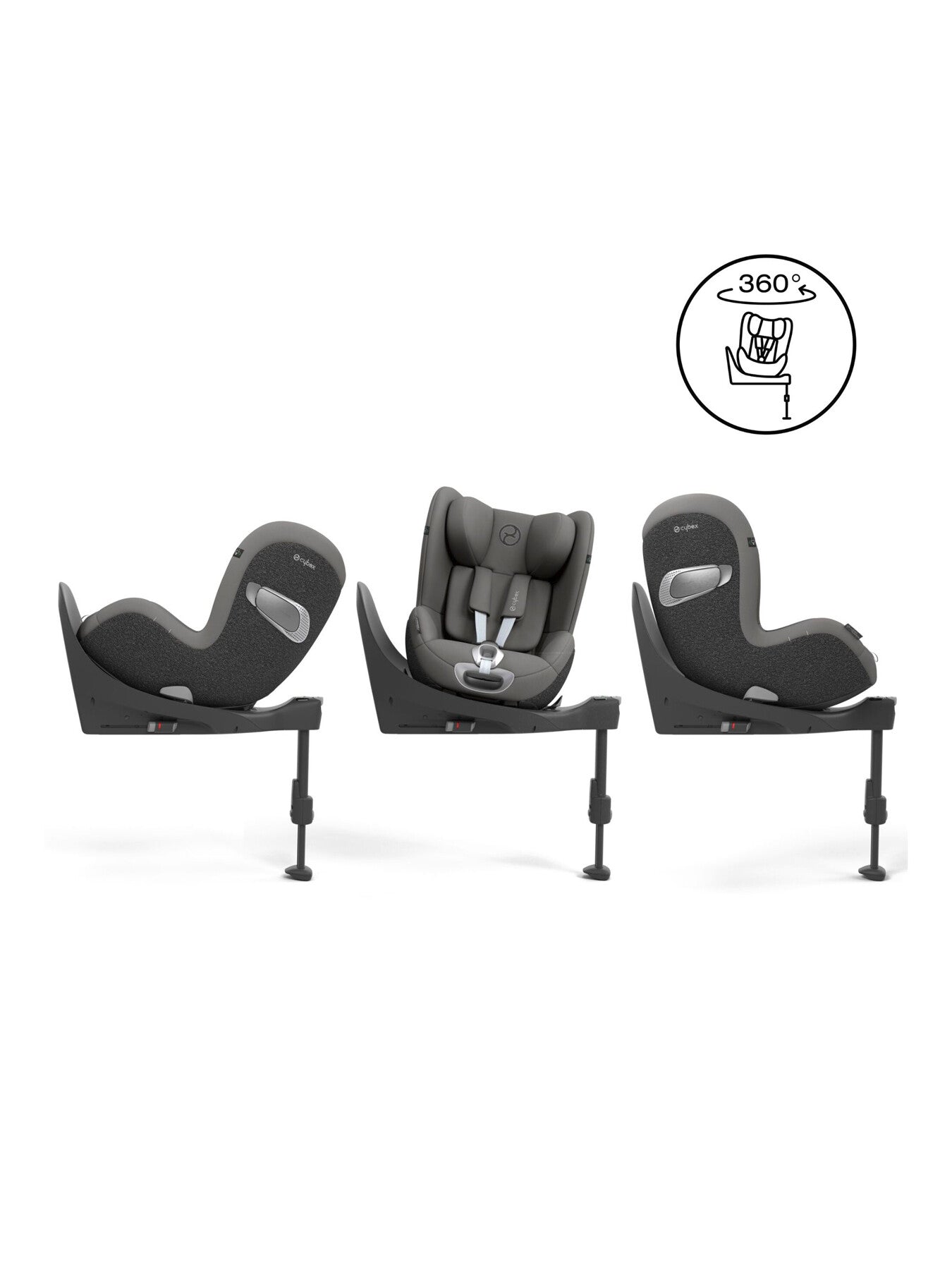 Cybex Sirona T i-Size Rotating Car Seat - Mirage Grey