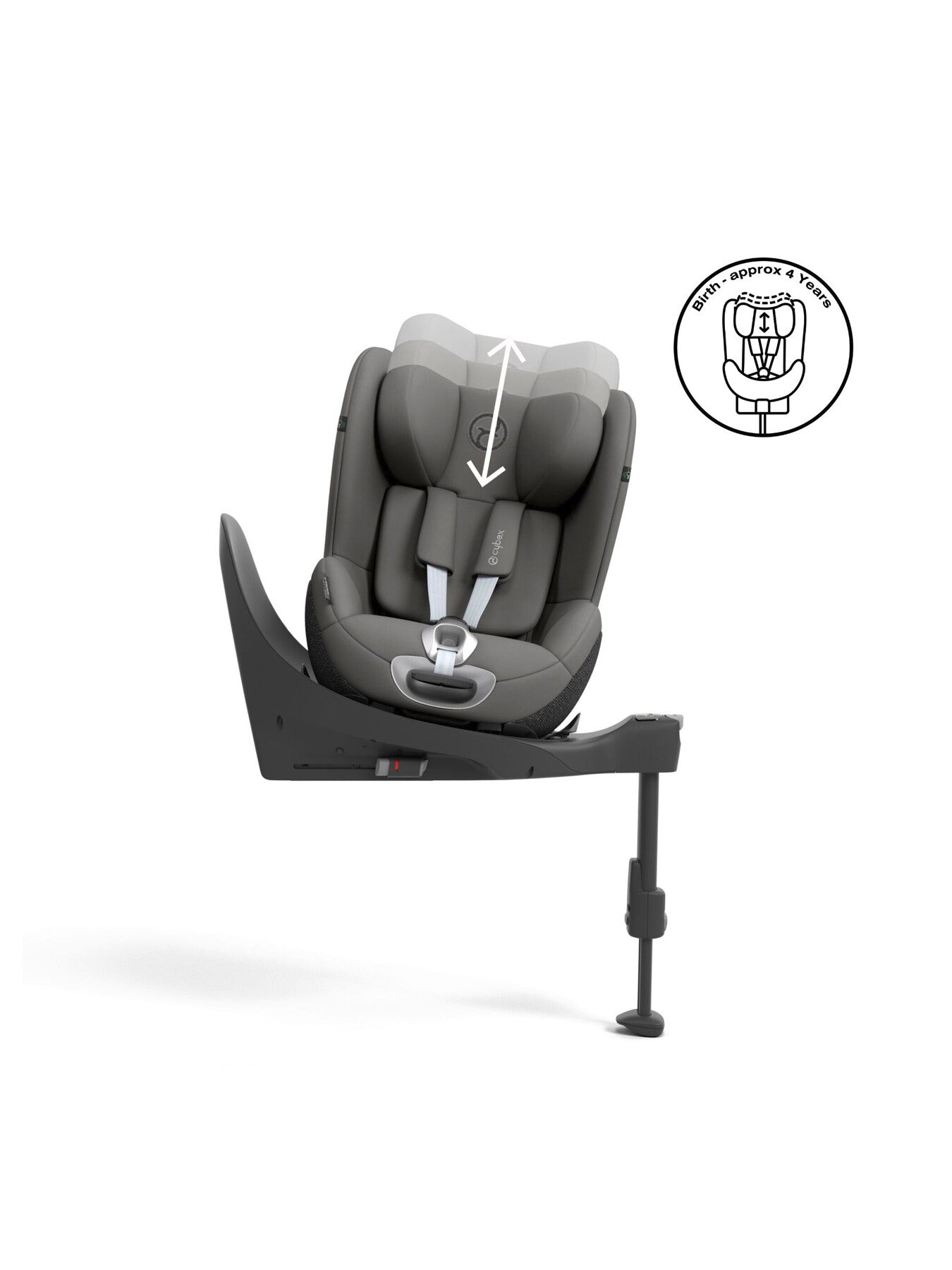 Cybex Sirona T i-Size Rotating Car Seat - Mirage Grey