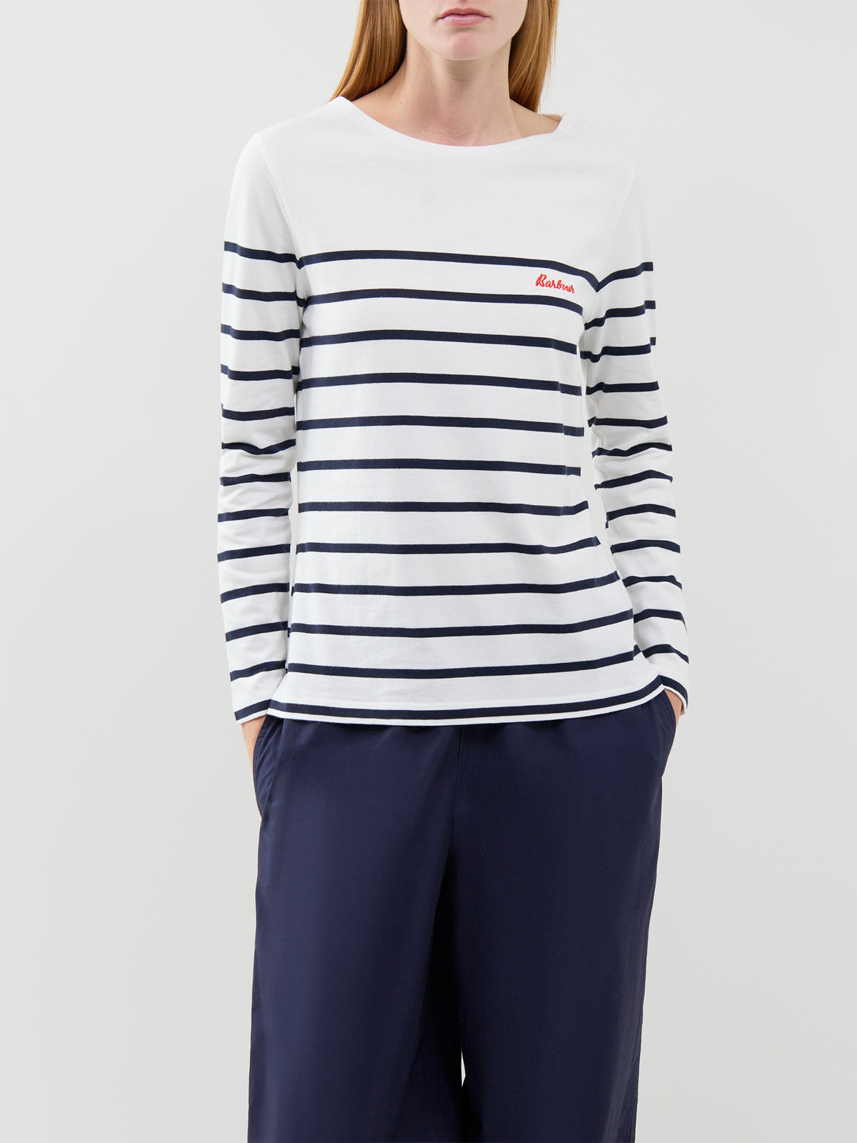 Barbour Bradley Top  White