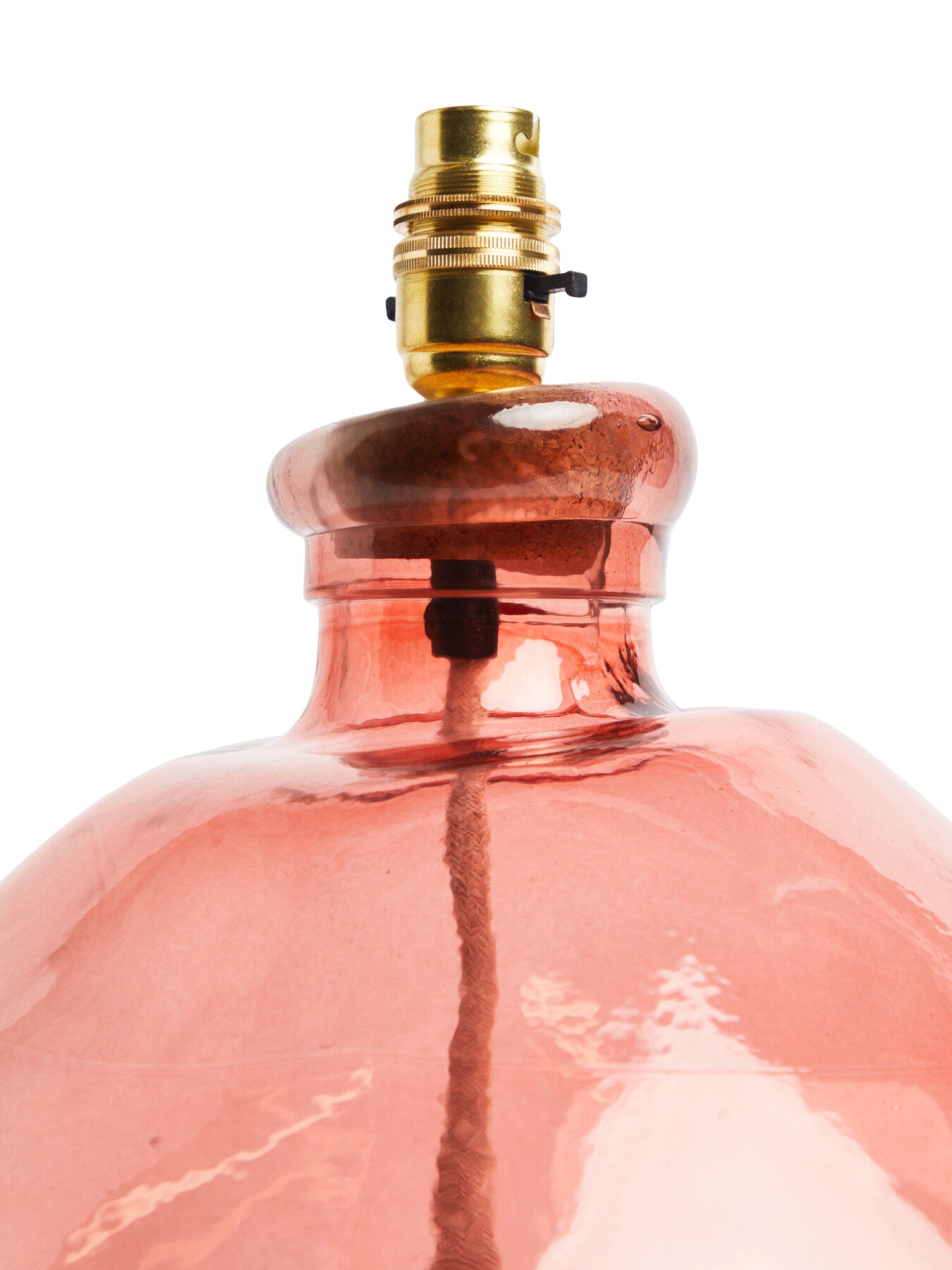 39cm Simplicity Lamp Base with Cream Flex