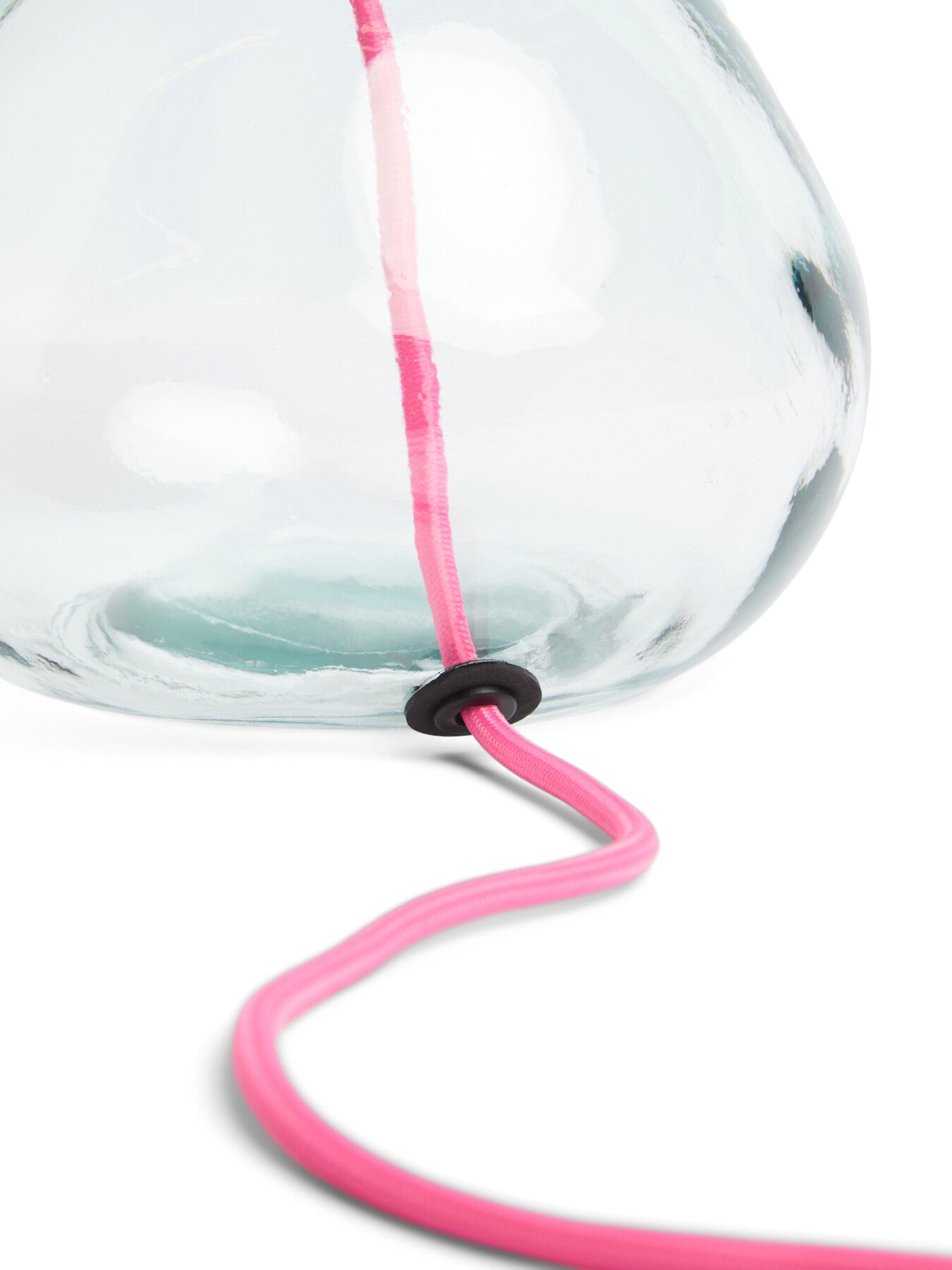 29cm Simplicity Lamp Base with Hot Pink Flex