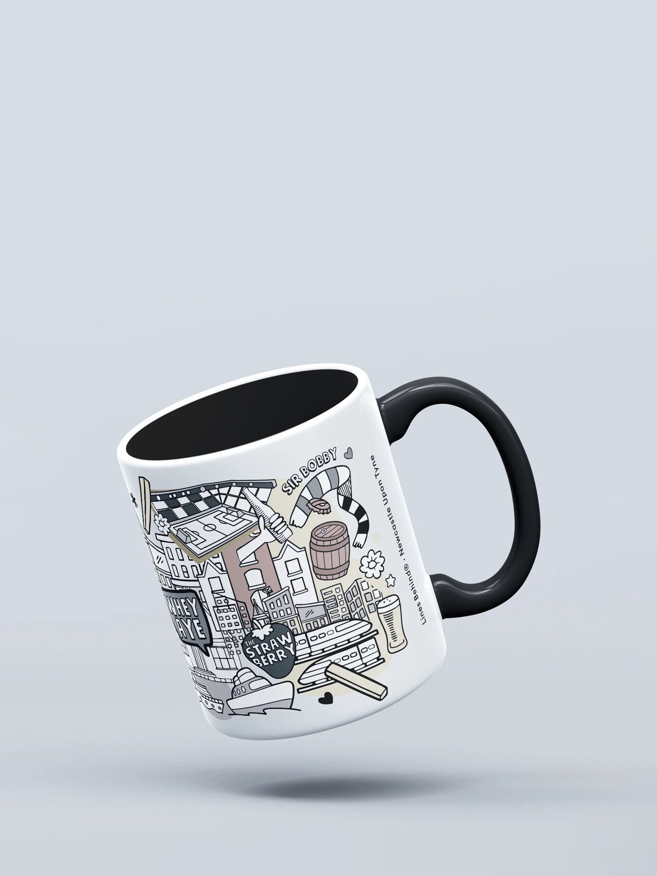 Newcastle Illustration Premium 11oz Mug