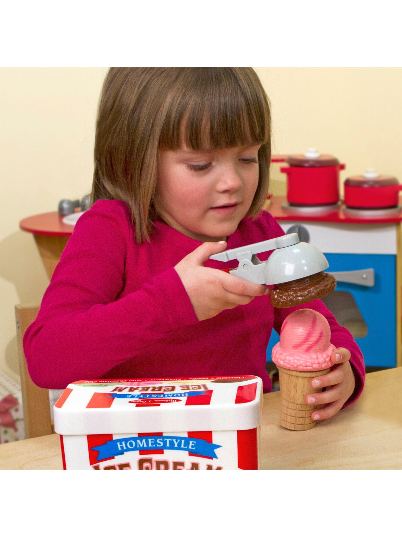 Scoop Stack Ice Cream Cone Playset