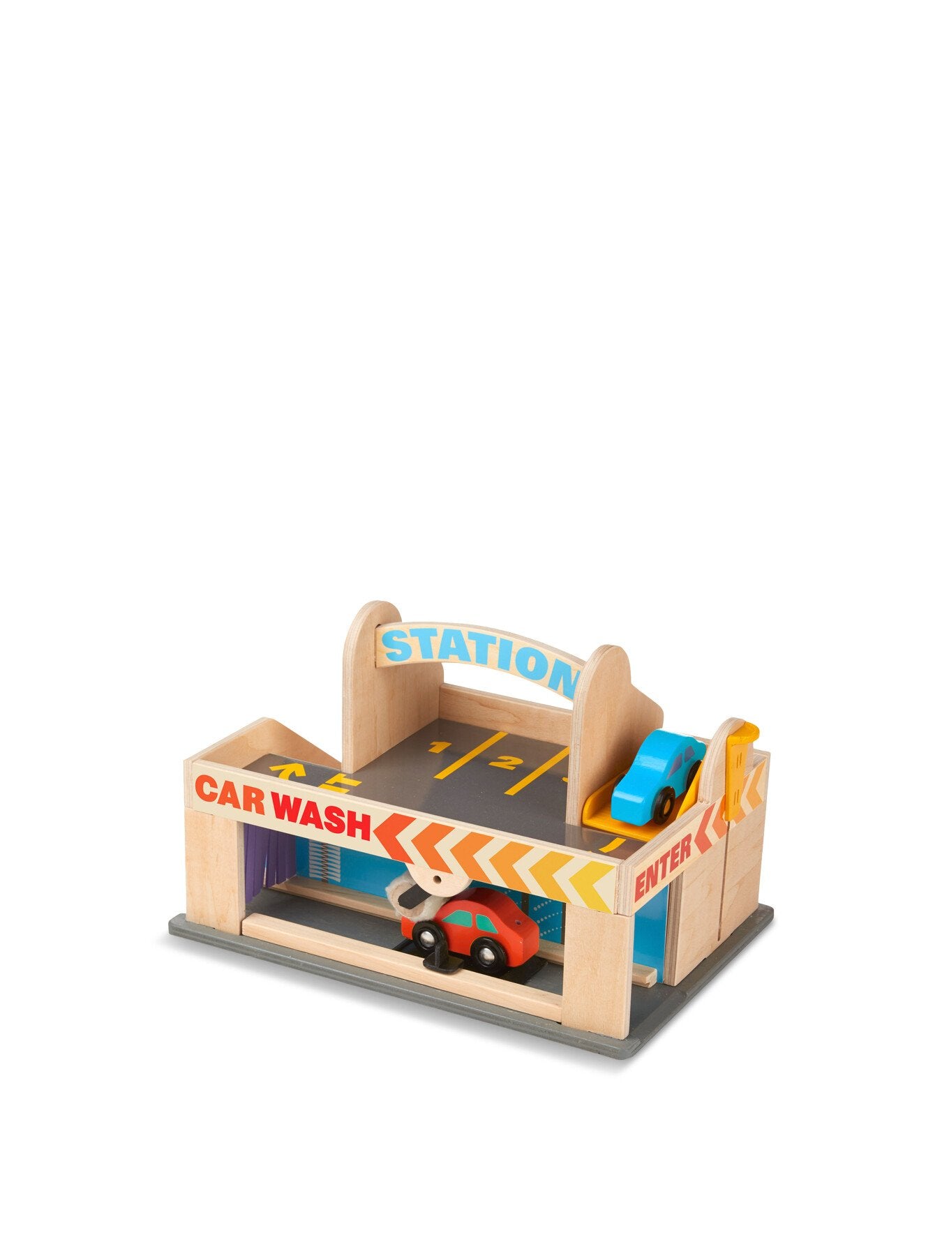 Service Station Parking Garage