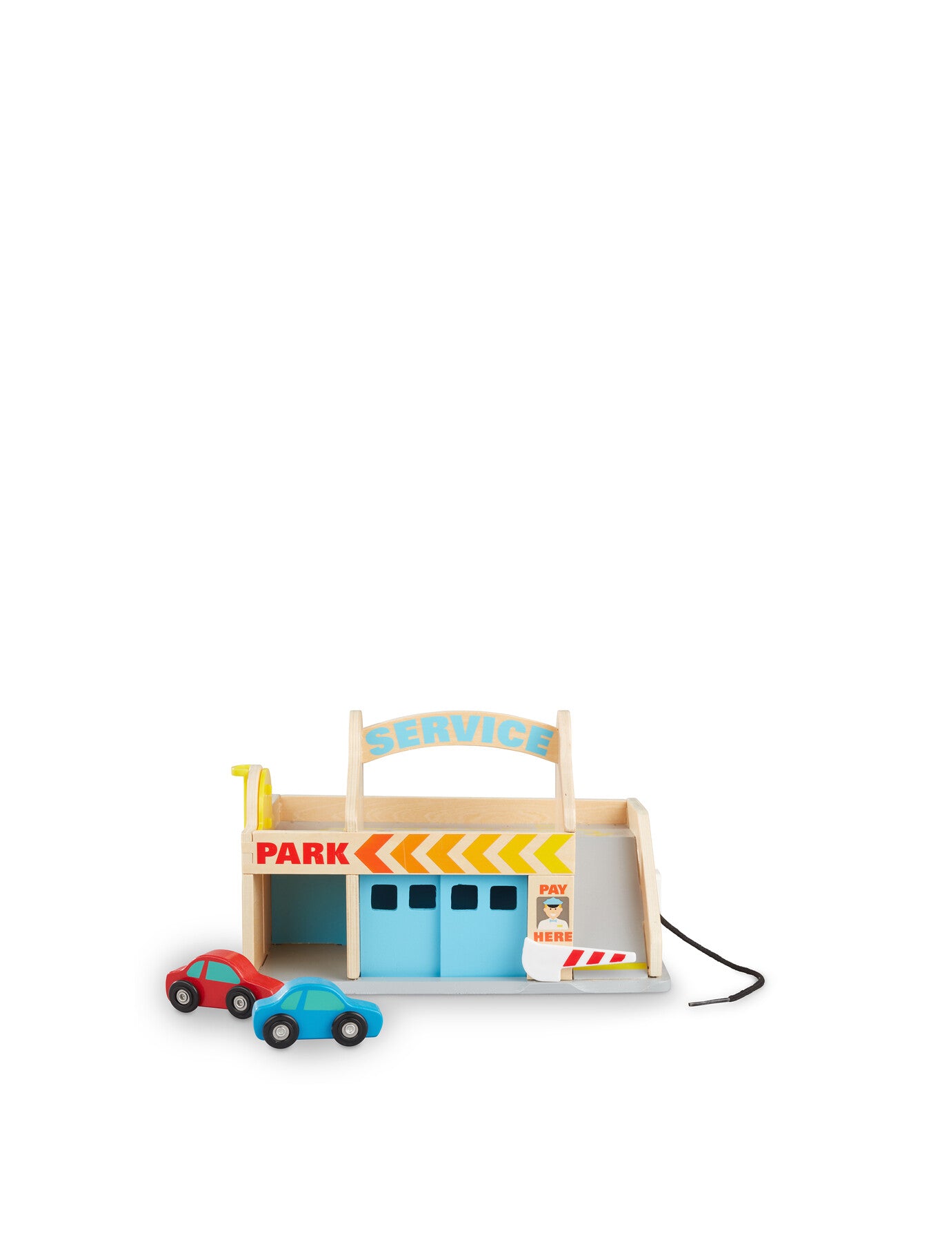 Service Station Parking Garage