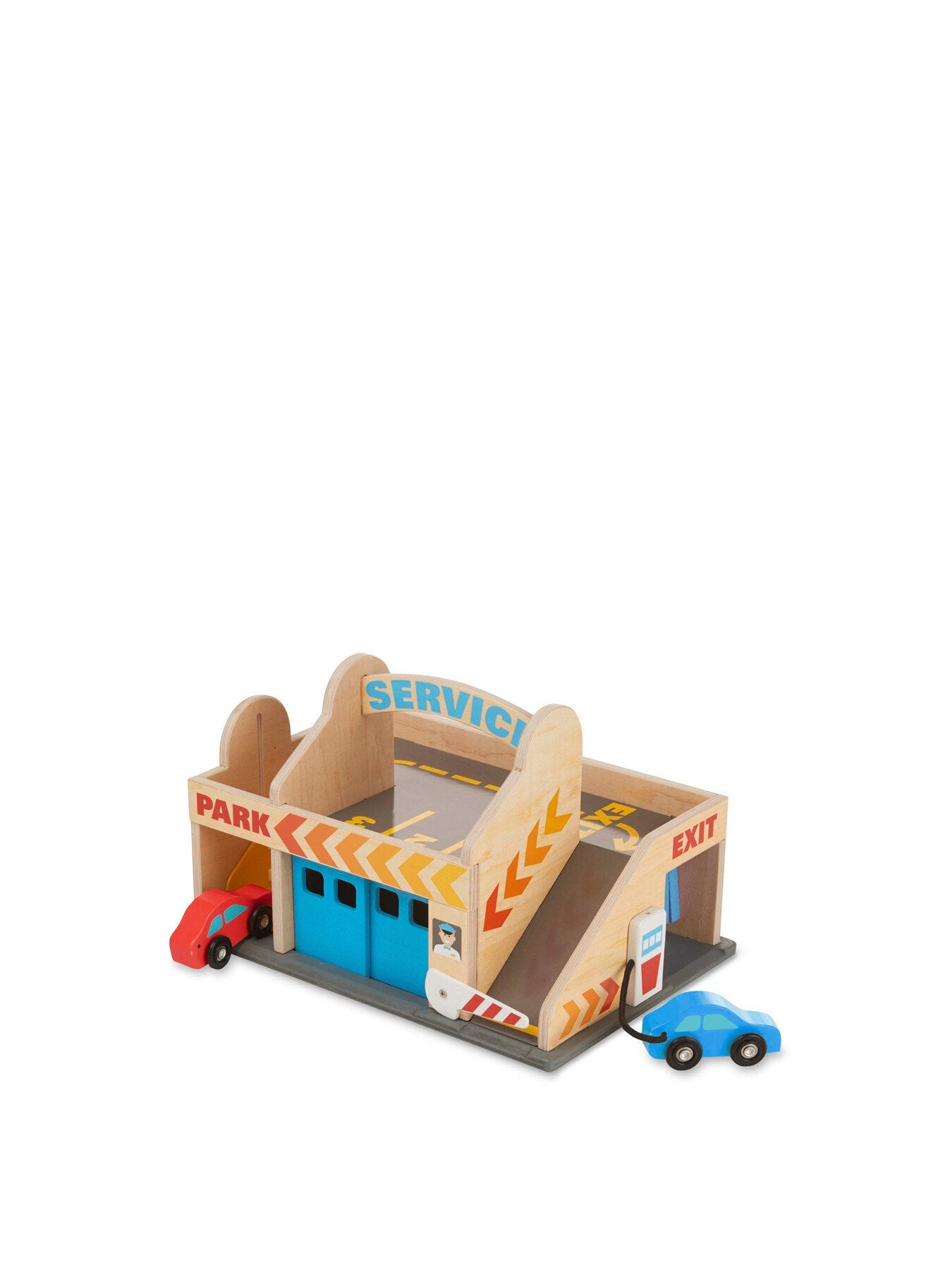 Service Station Parking Garage