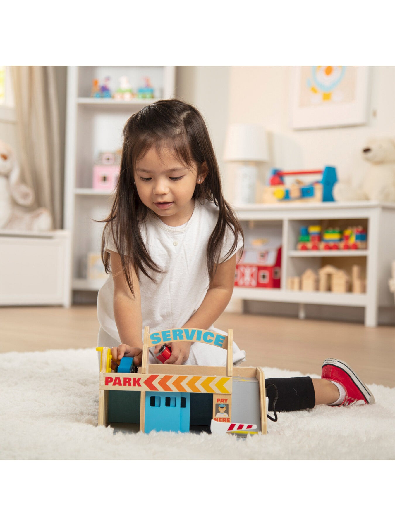 Service Station Parking Garage