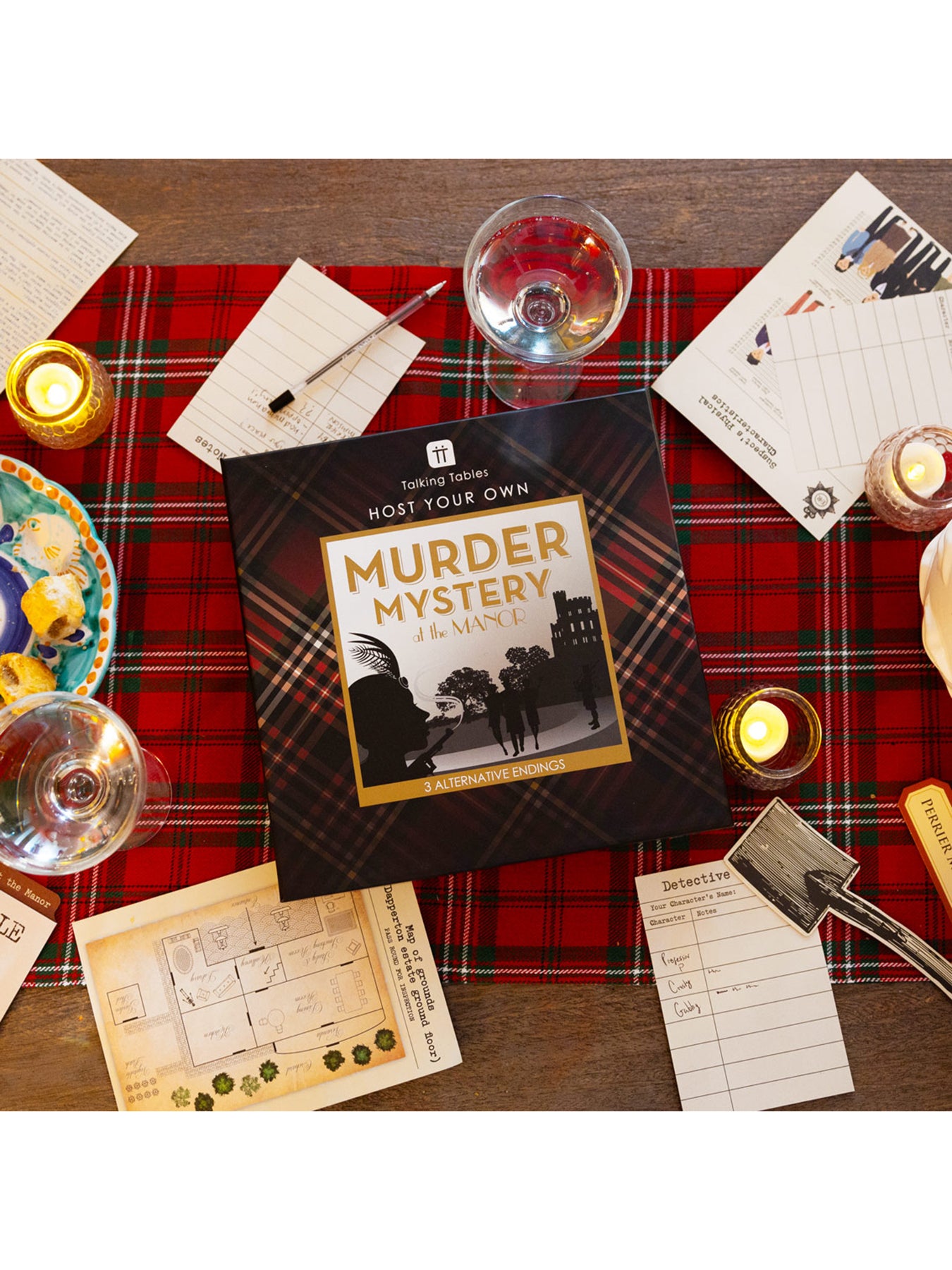 Murder Mystery at the Manor Game