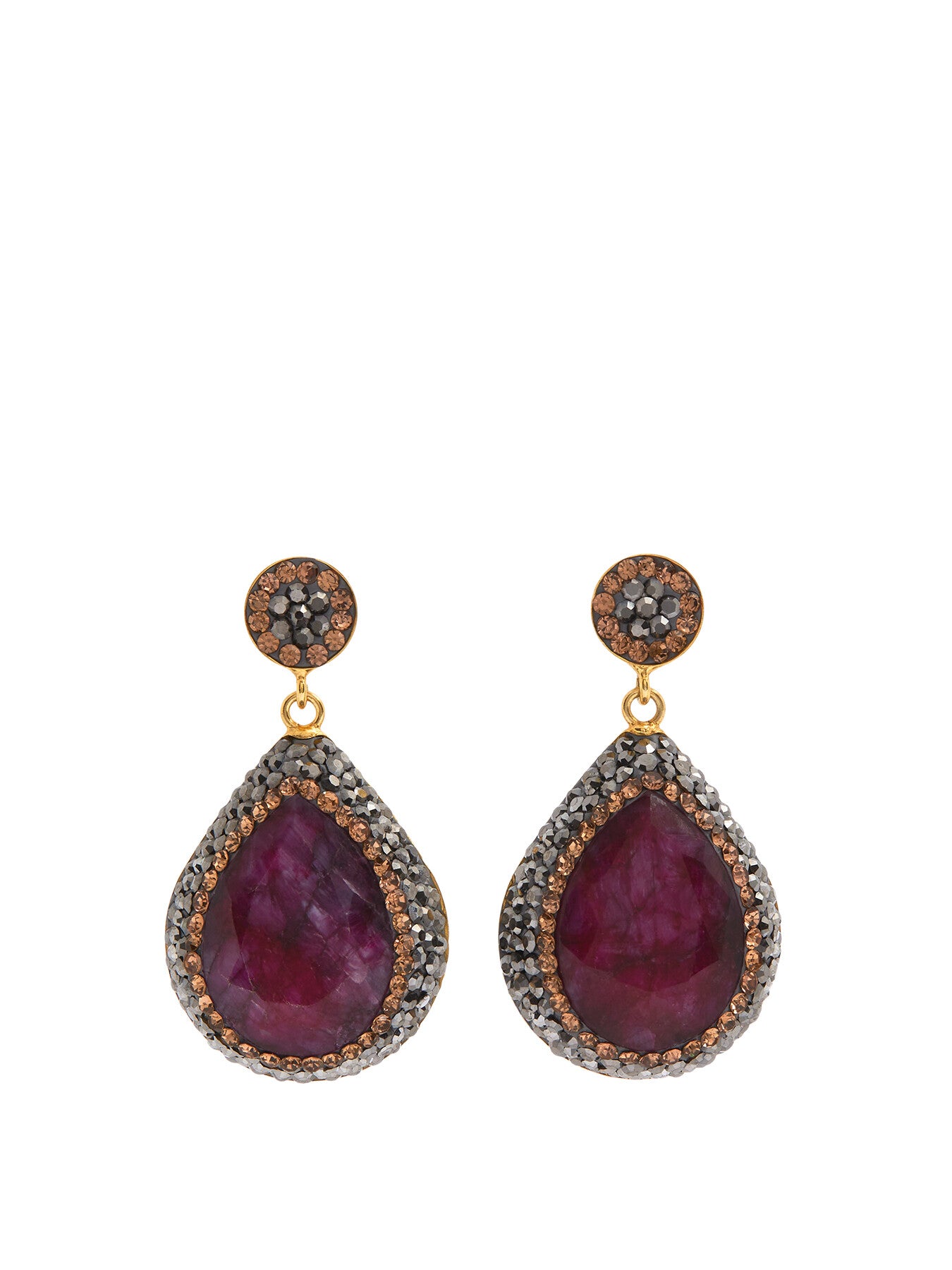 Ruby Earrings