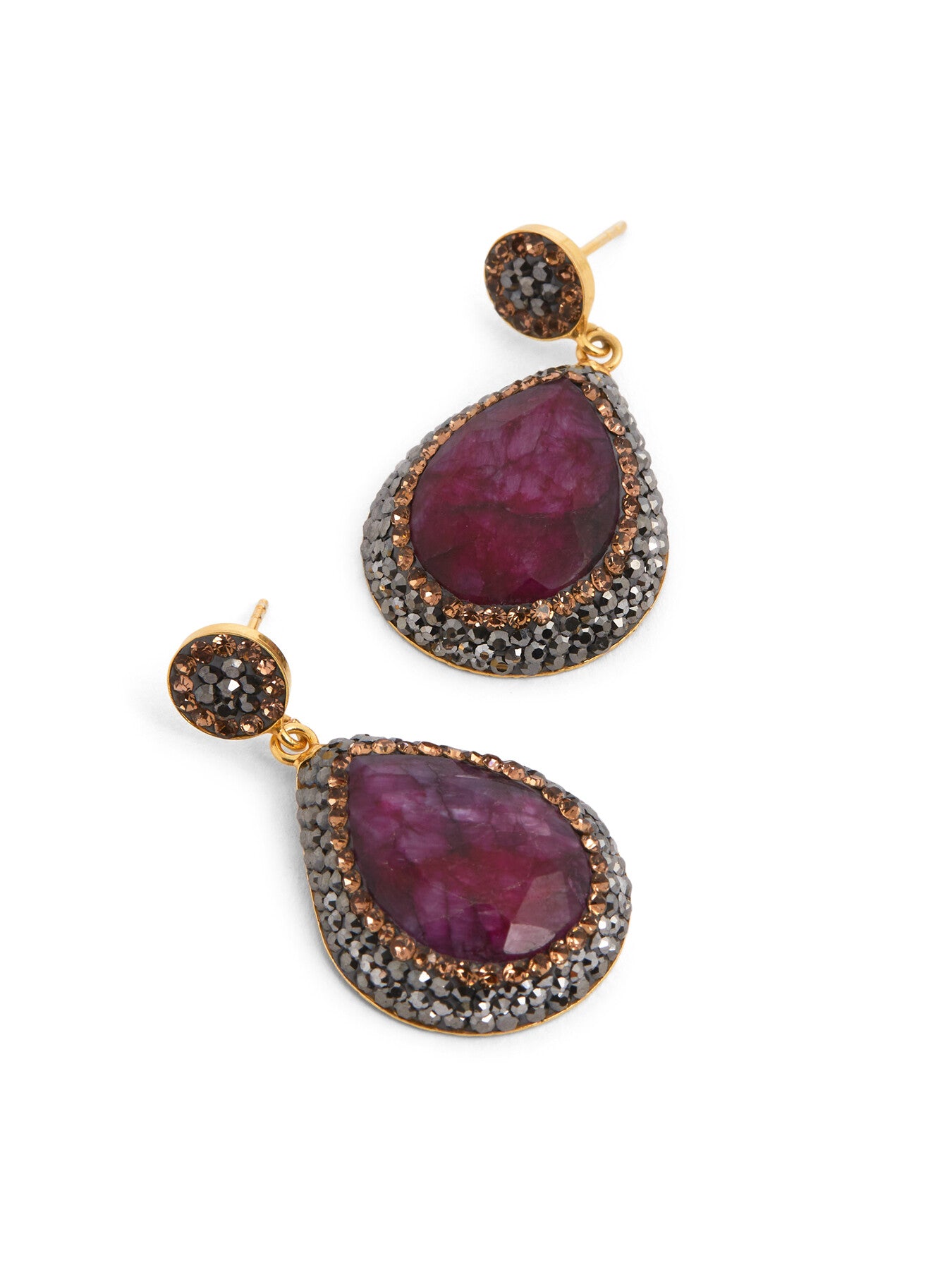 Ruby Earrings