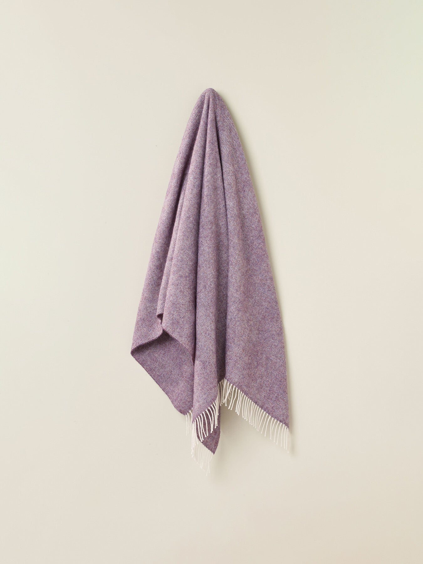 Herringbone Lambswool Blanket