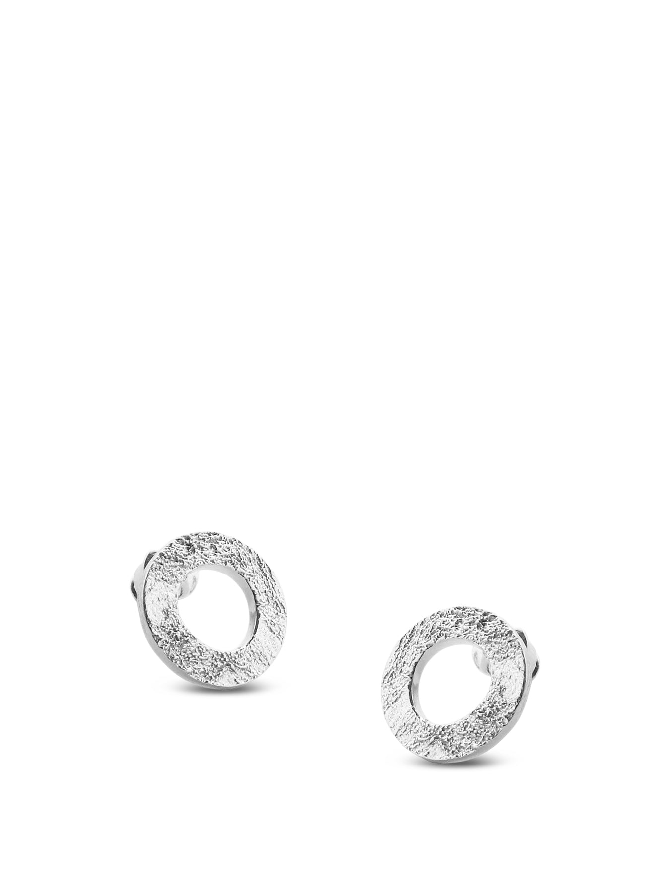 Mineral Earrings Silver