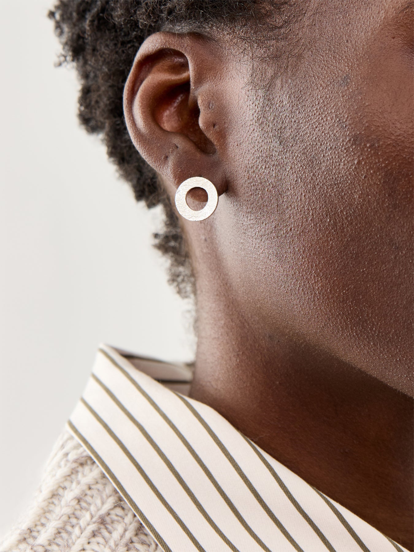 Mineral Earrings Silver