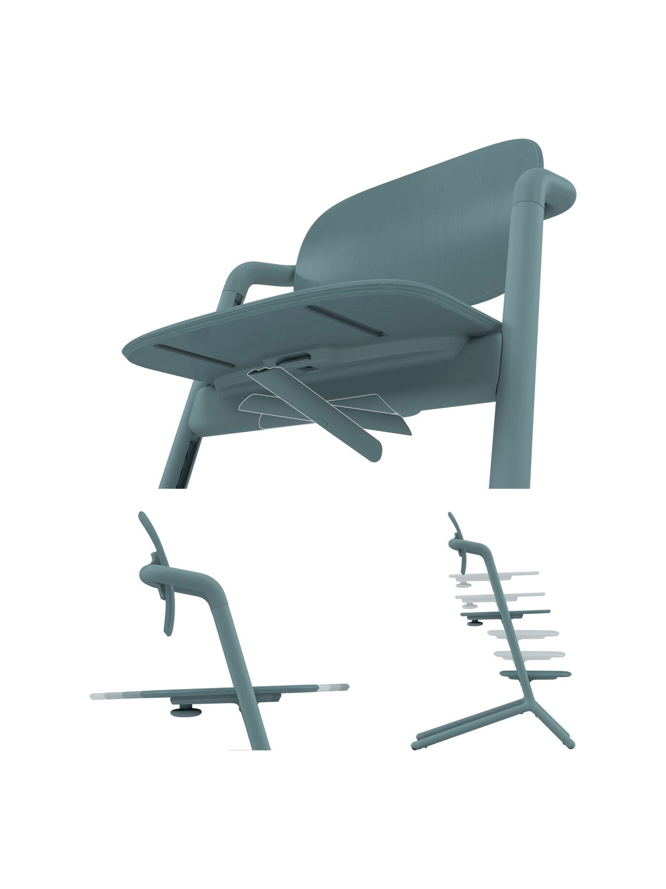 Cybex LEMO Highchair 4in1 Set - Stone Blue