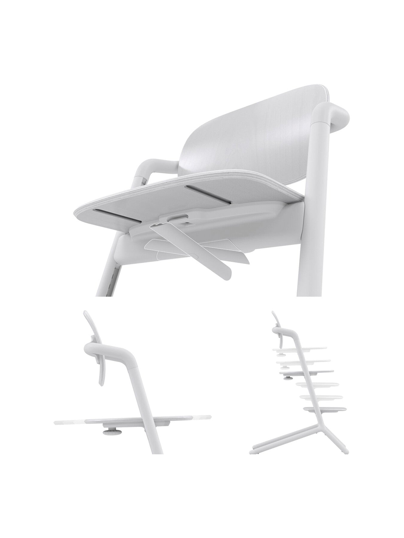Cybex LEMO Highchair 4in1 Set - All White