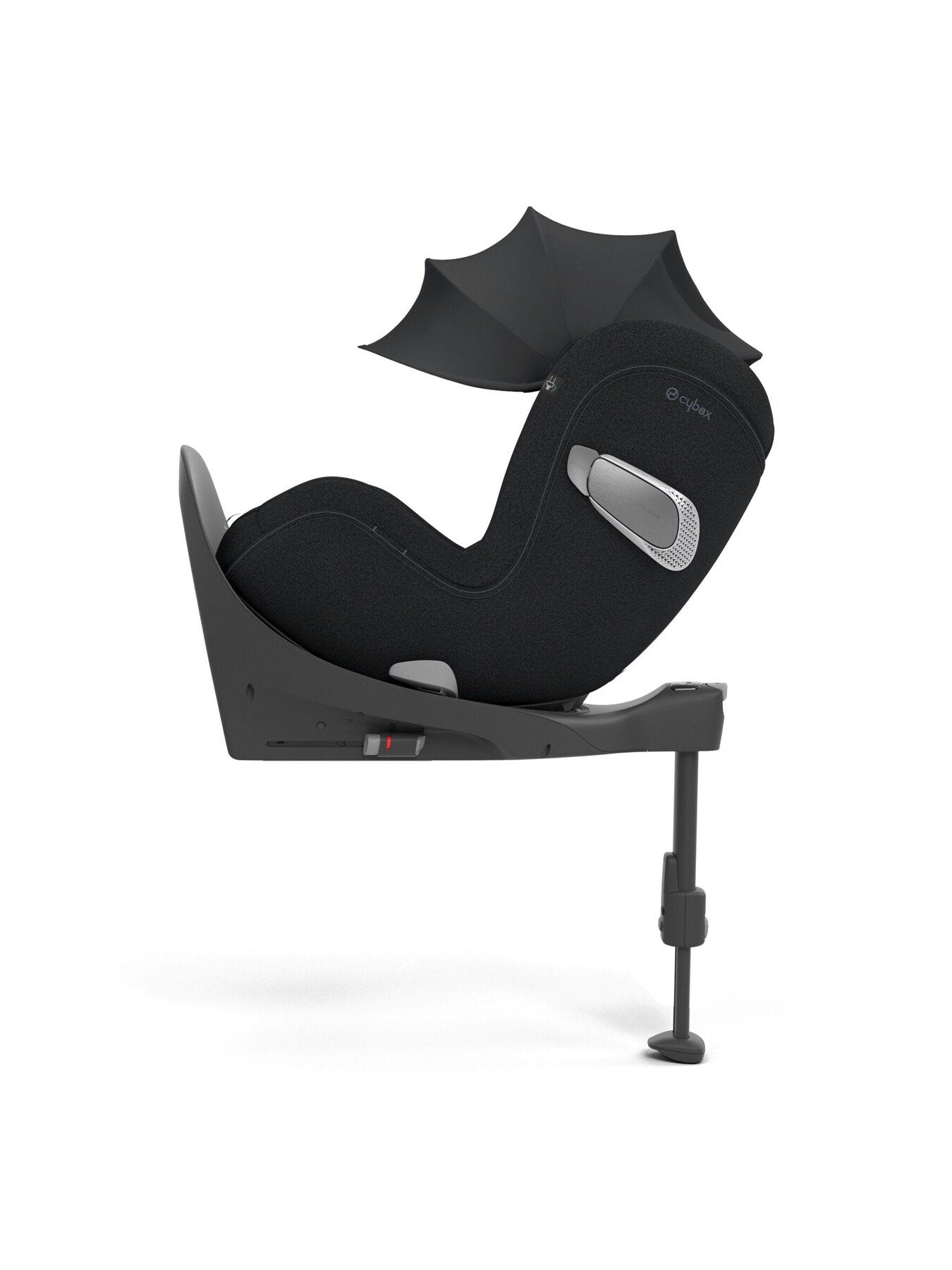 Cybex Sirona Gi i-Size Rotating Child Car Seat PLUS Fabric - Moon Black