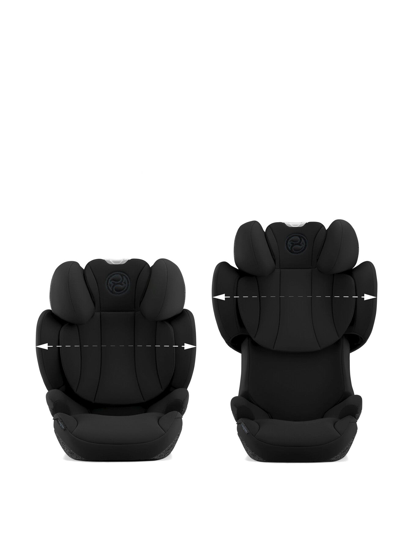 Cybex Solution G i-Fix Child Highback Booster Seat - Moon Black