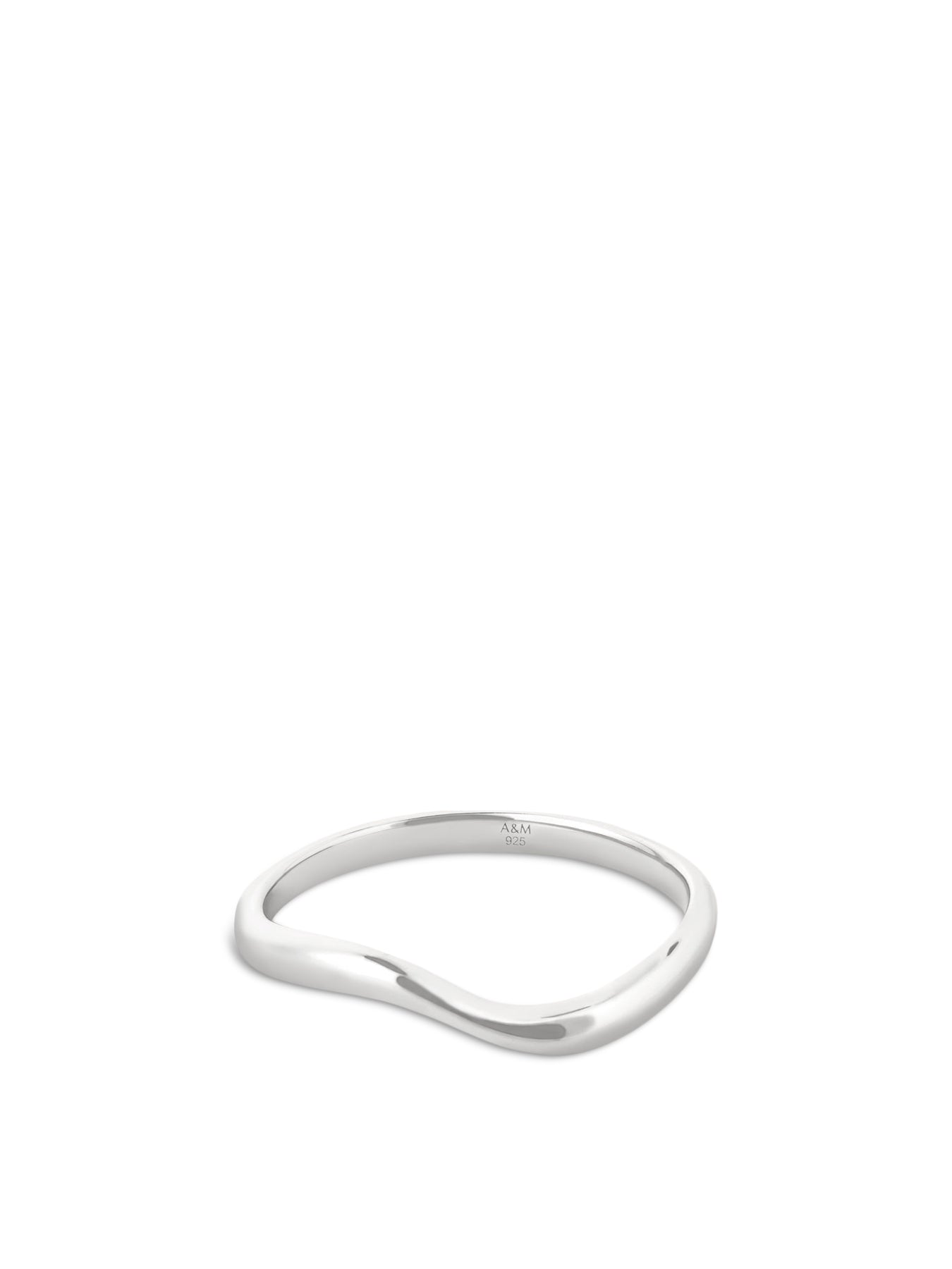Plain Wave Ring Silver