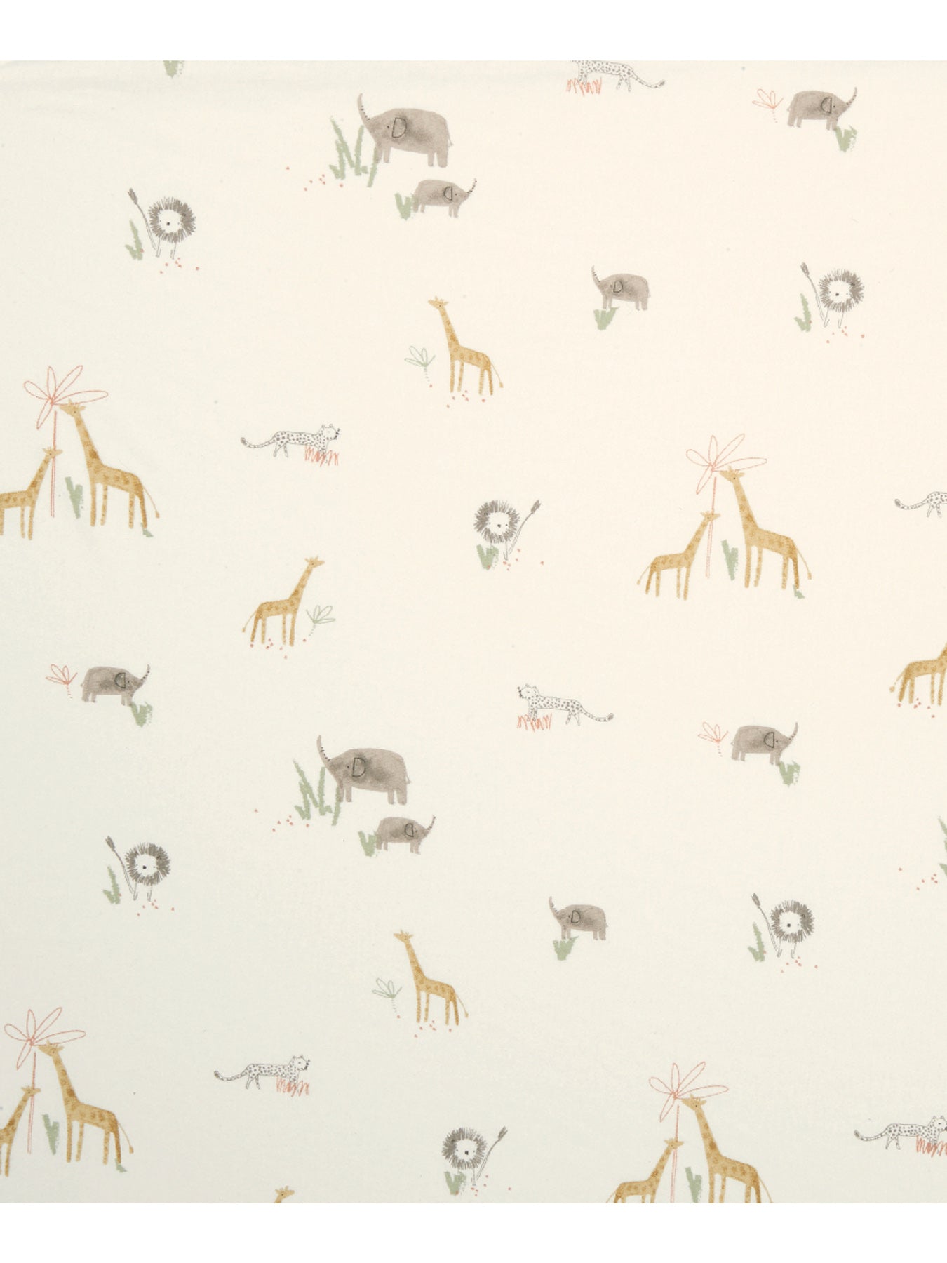 2 CotBed Fitted Sheets Jungle