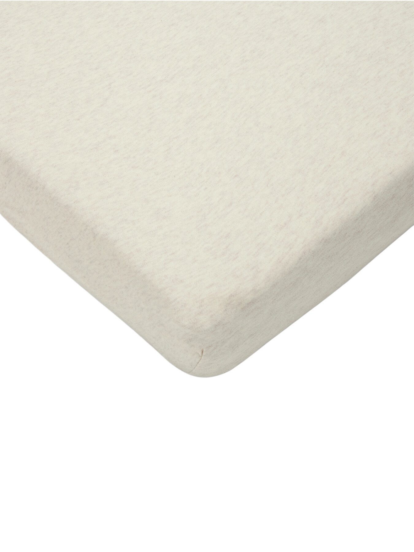 Oatmeal Marl Cot Bed Sheet