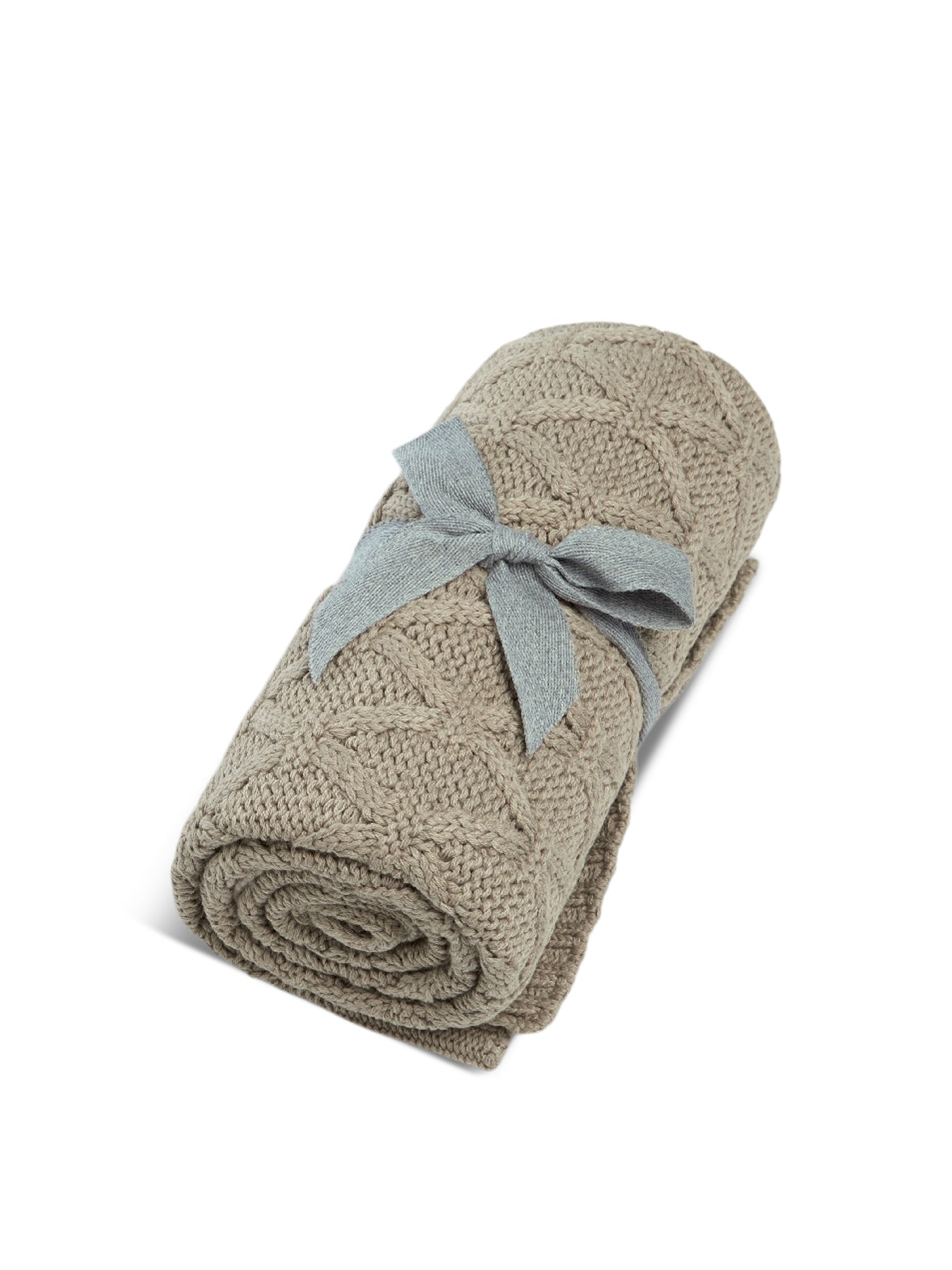 Knitted Blanket Seedling Diamond