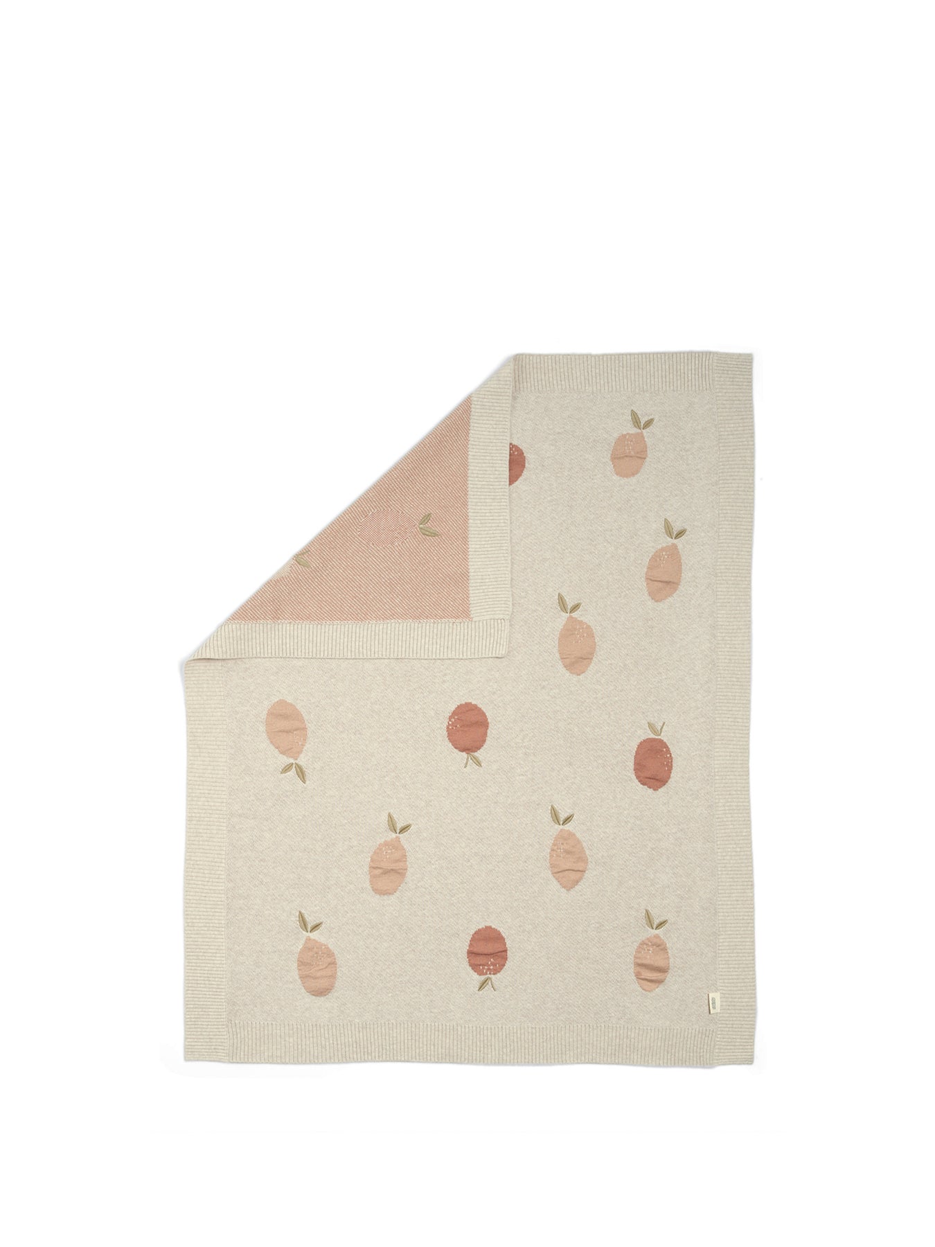 Knitted Blanket Fruit