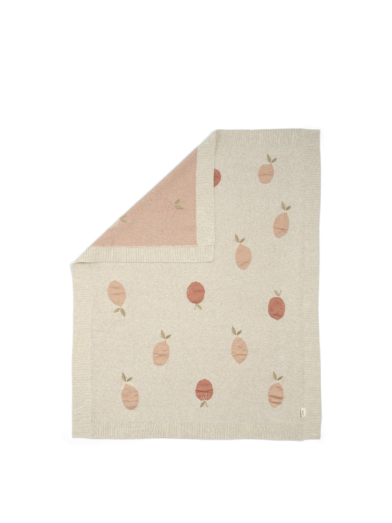 Knitted Blanket Fruit