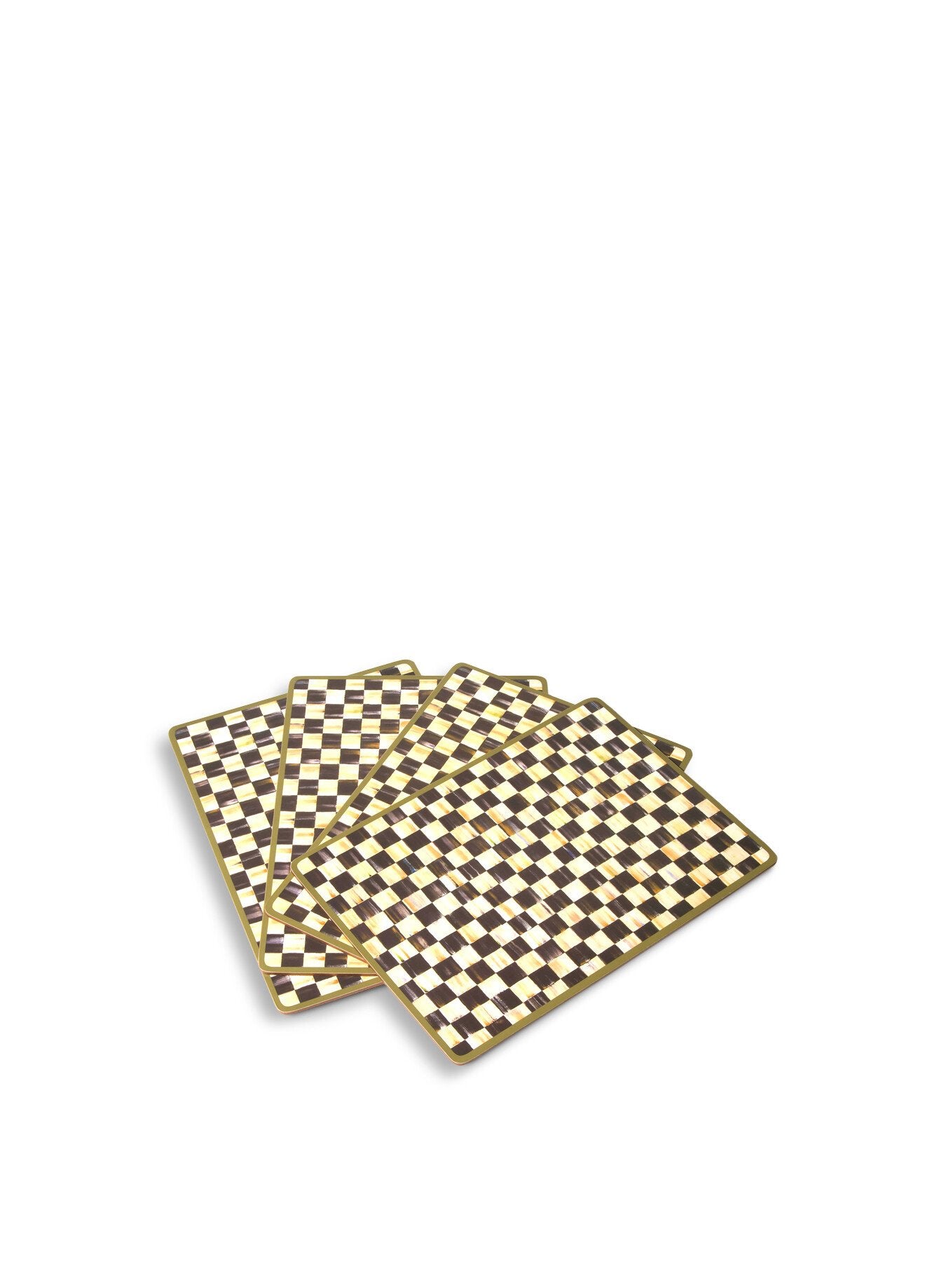 Courtly Check Cork Back Placemats - Set of 4