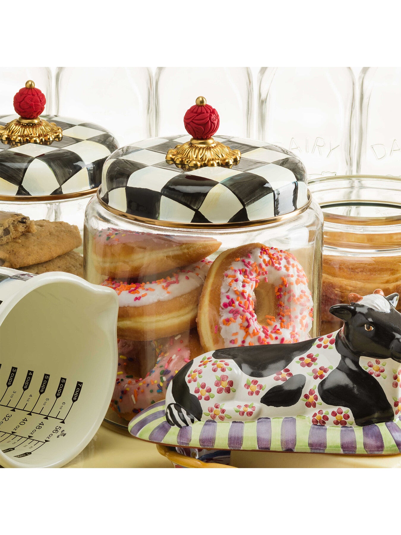 Courtly Check Kitchen Canister - Large