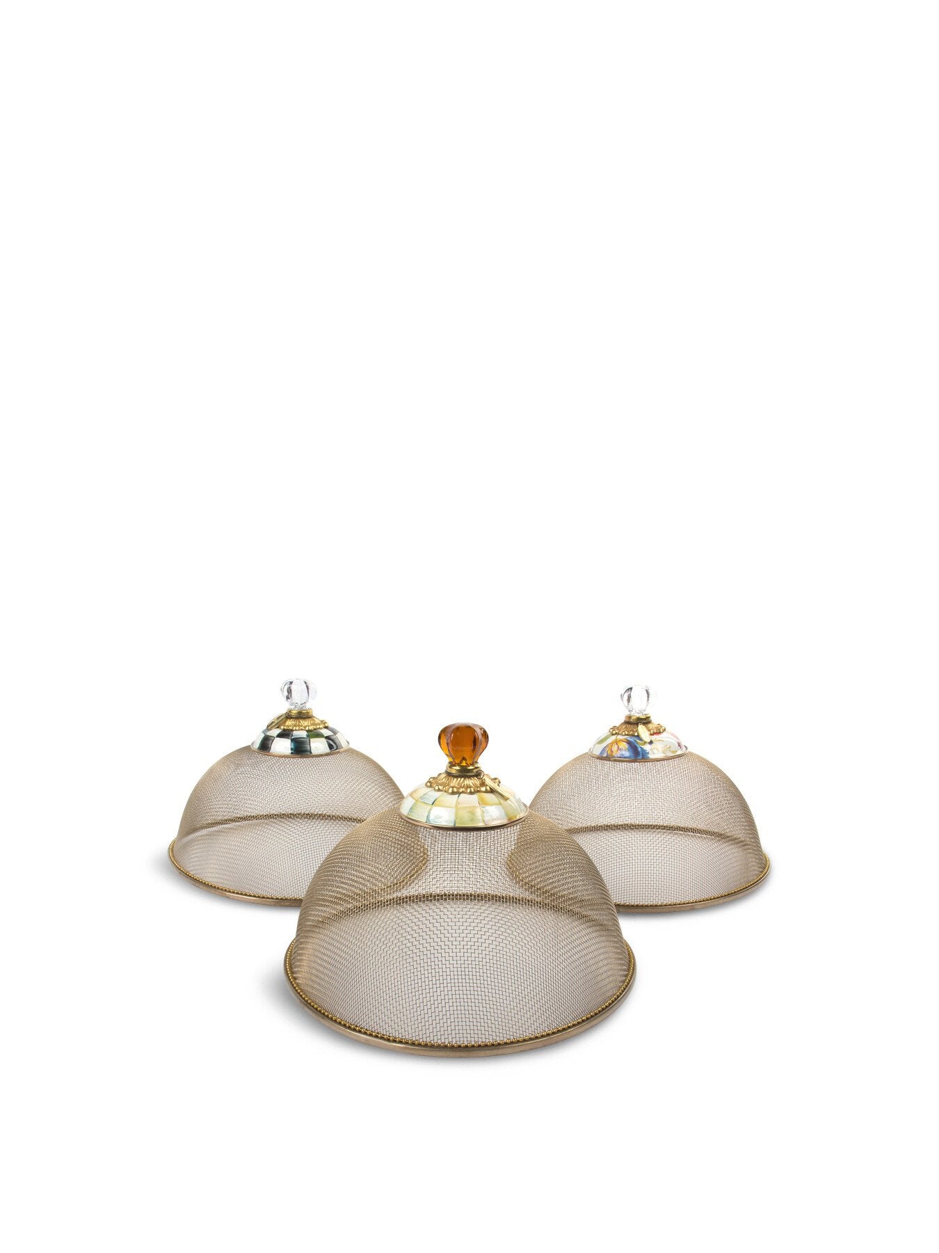 Courtly Check Mesh Dome - Small