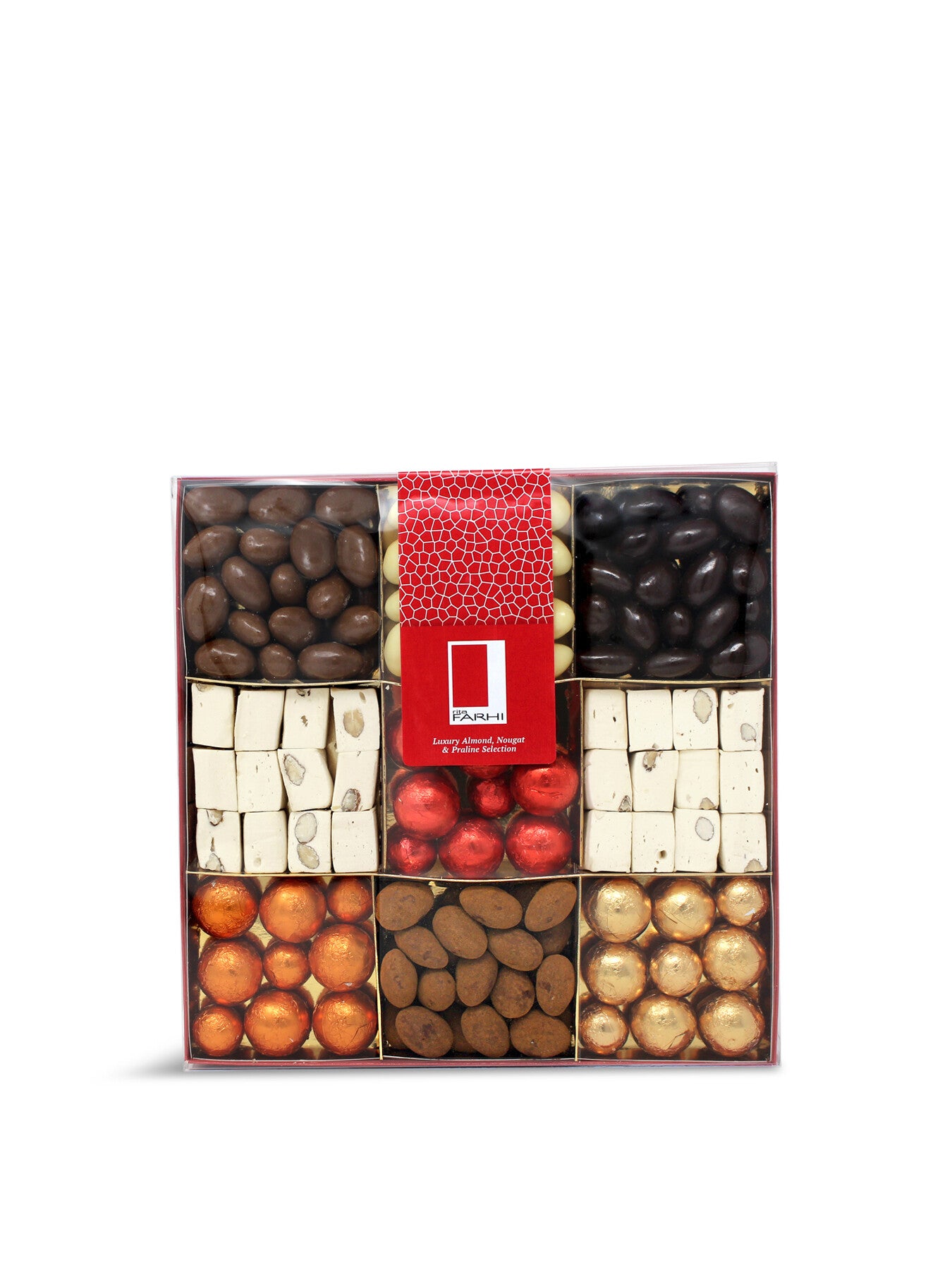 Almond Nougat and Praline Ball Selection Gift Box 948g